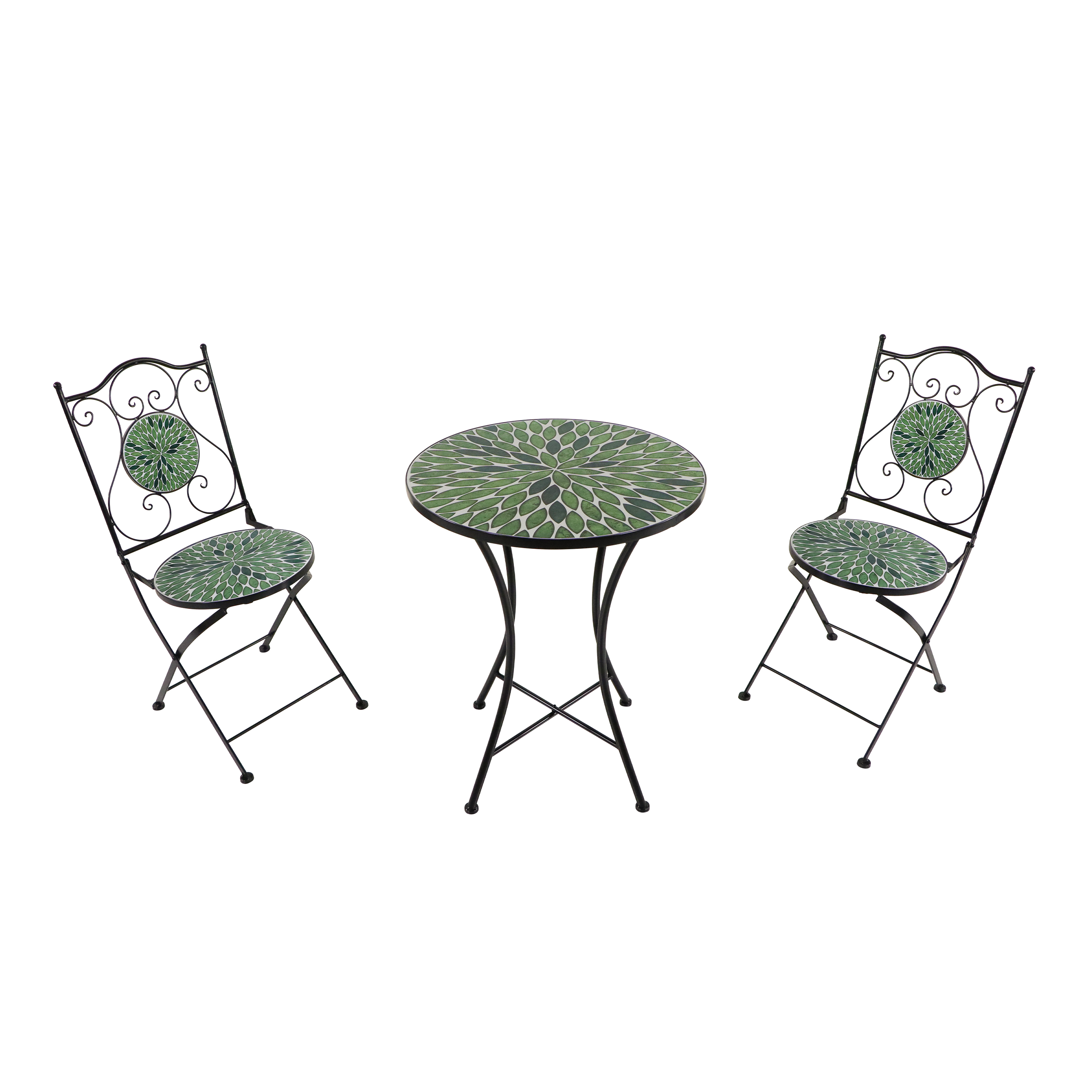 AXI Amélie Bistro Set Mosaic - Leaf Green