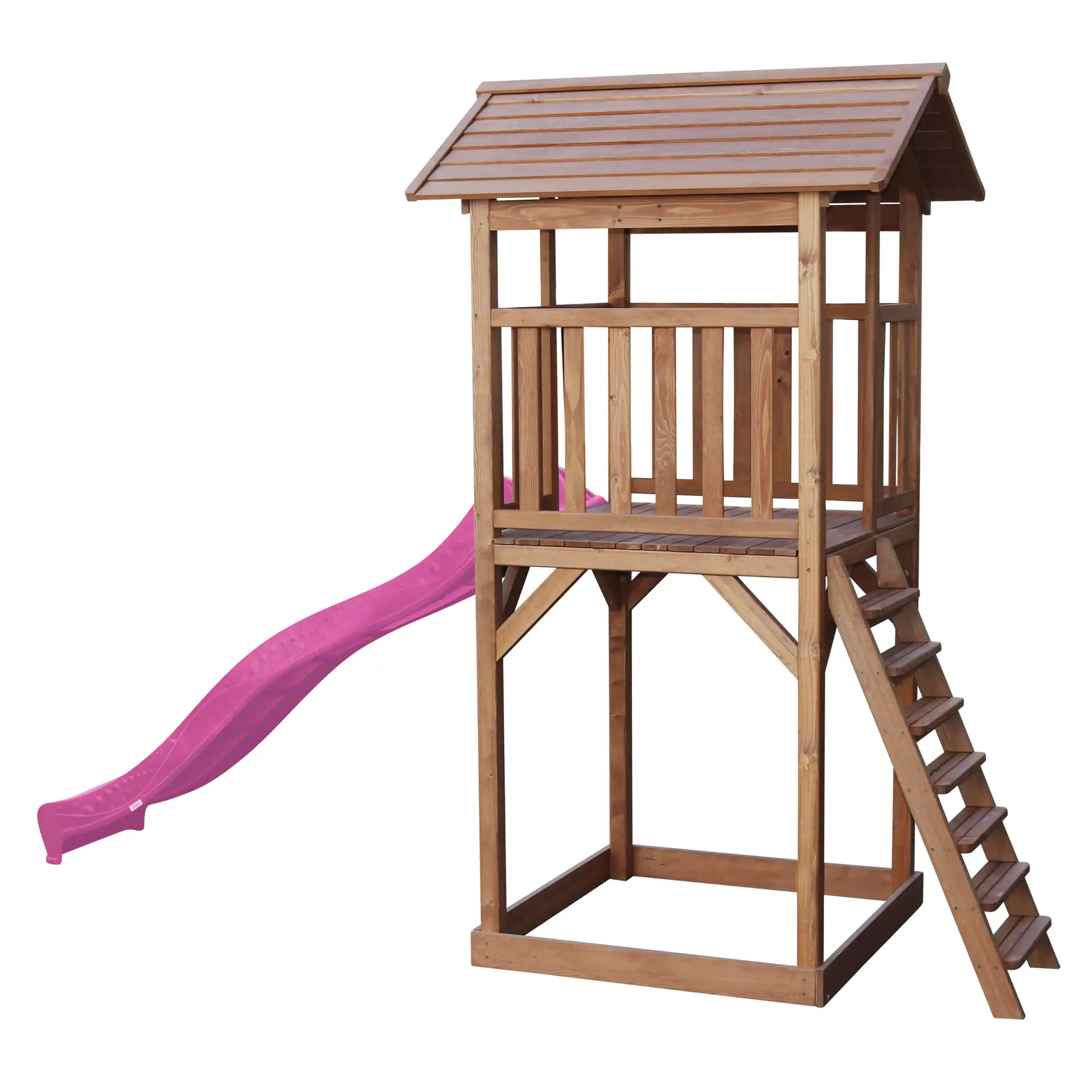 AXI Beach Tower Brown - Purple Slide