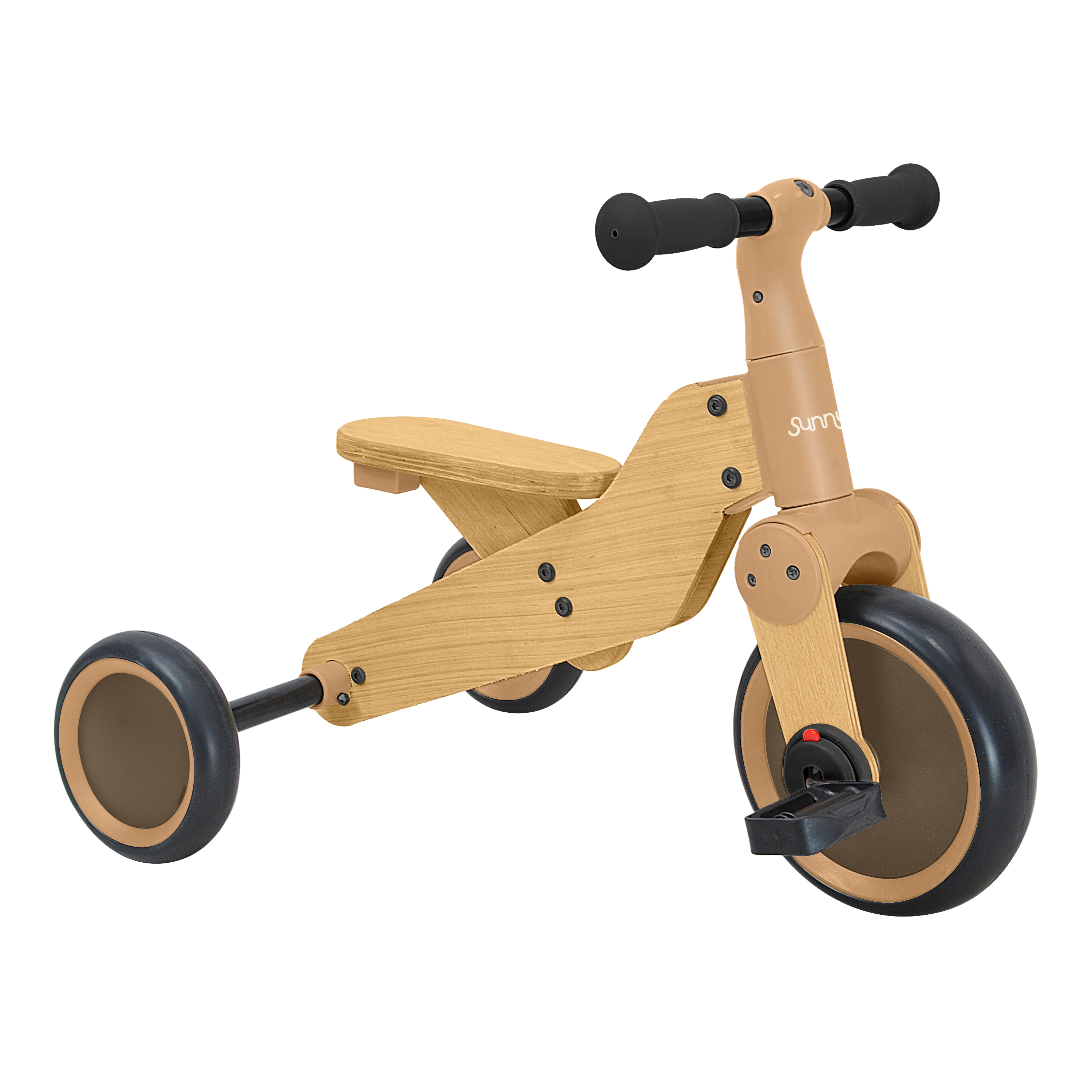 Sunny Walker 2-in-1 Wooden Balance Bike 1000