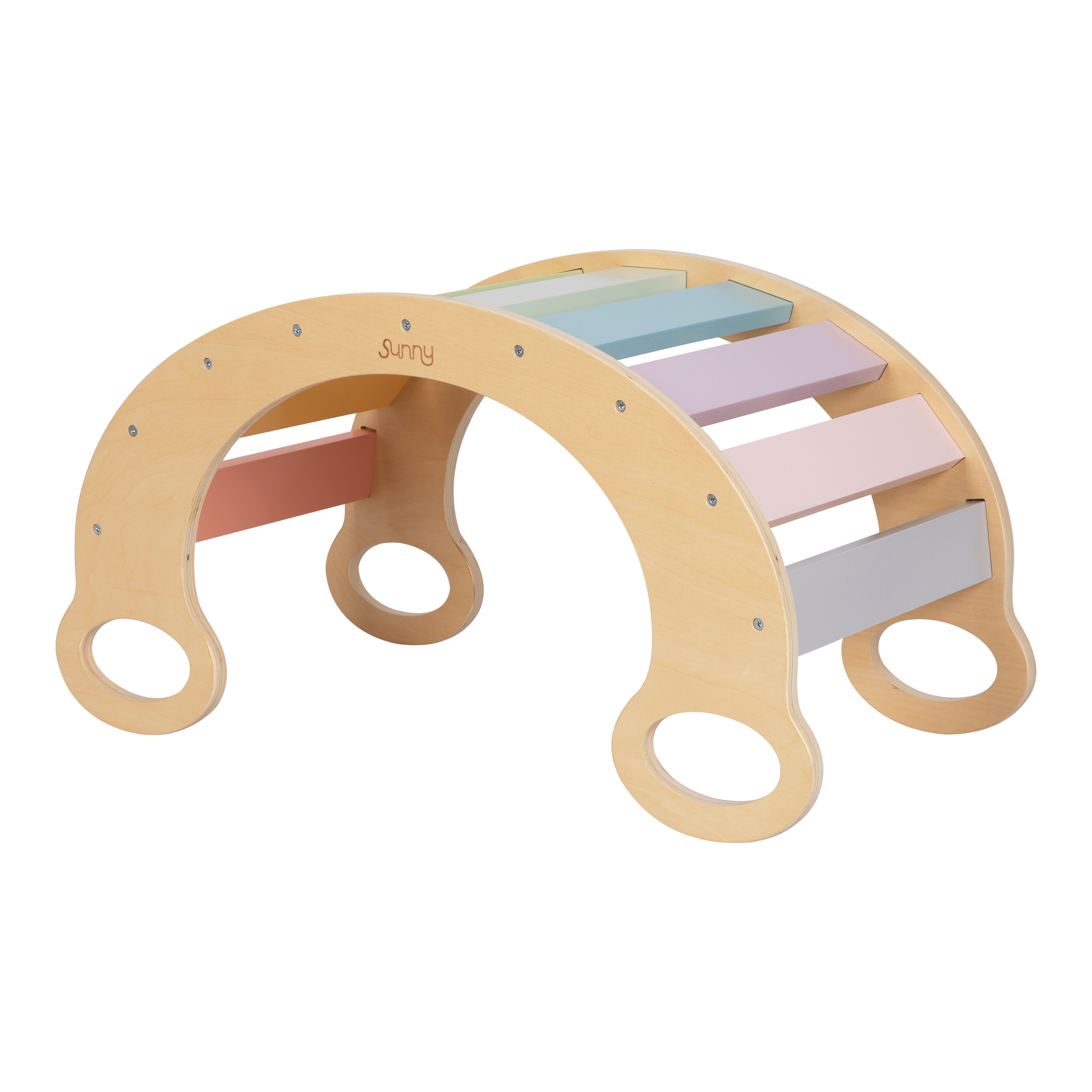 Sunny Marlie Climbing Arch Rocker Pastel