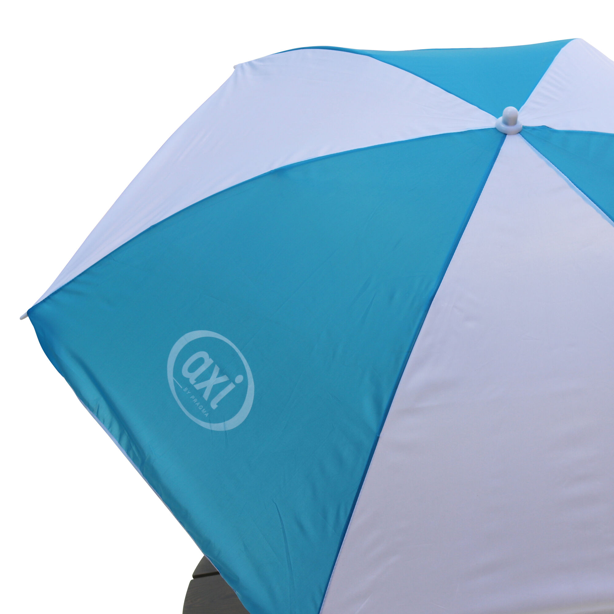 productfoto AXI Parasol ?125 cm - Blauw/wit