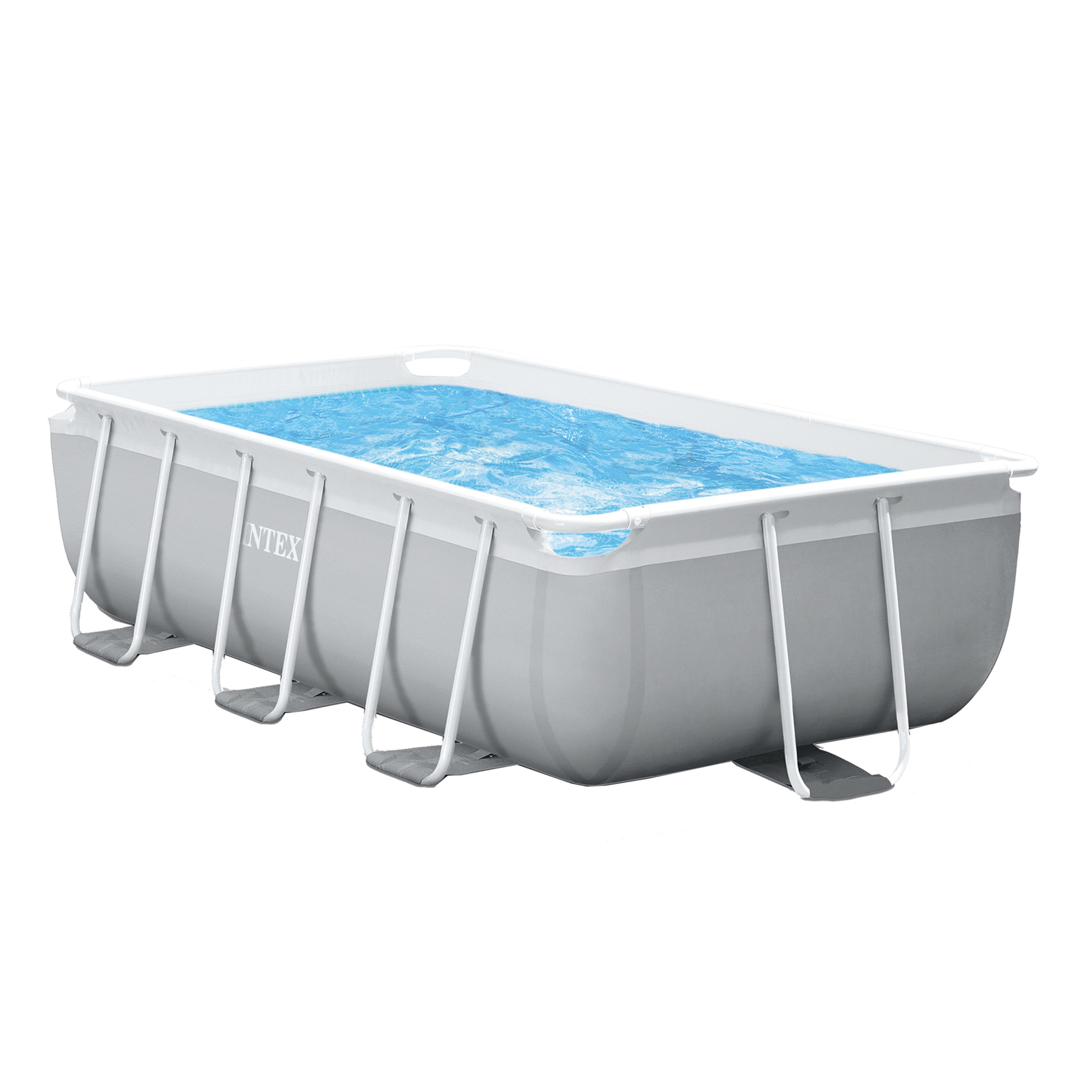 Intex Prism Frame Swimming Pool Rectangle 300x175x80cm with filter pump and ladder