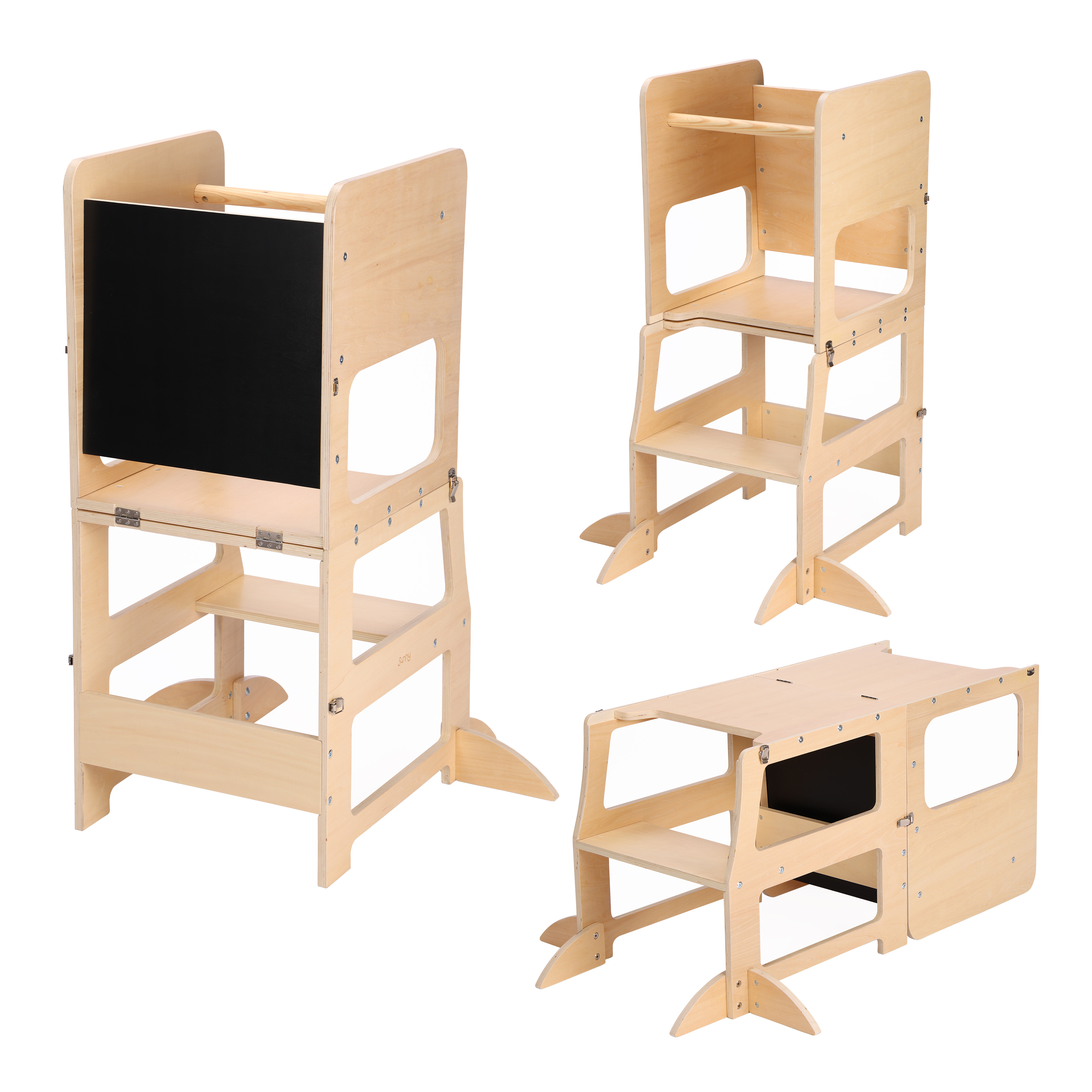 Sunny Mae Learning Tower 2-in-1 Natural
