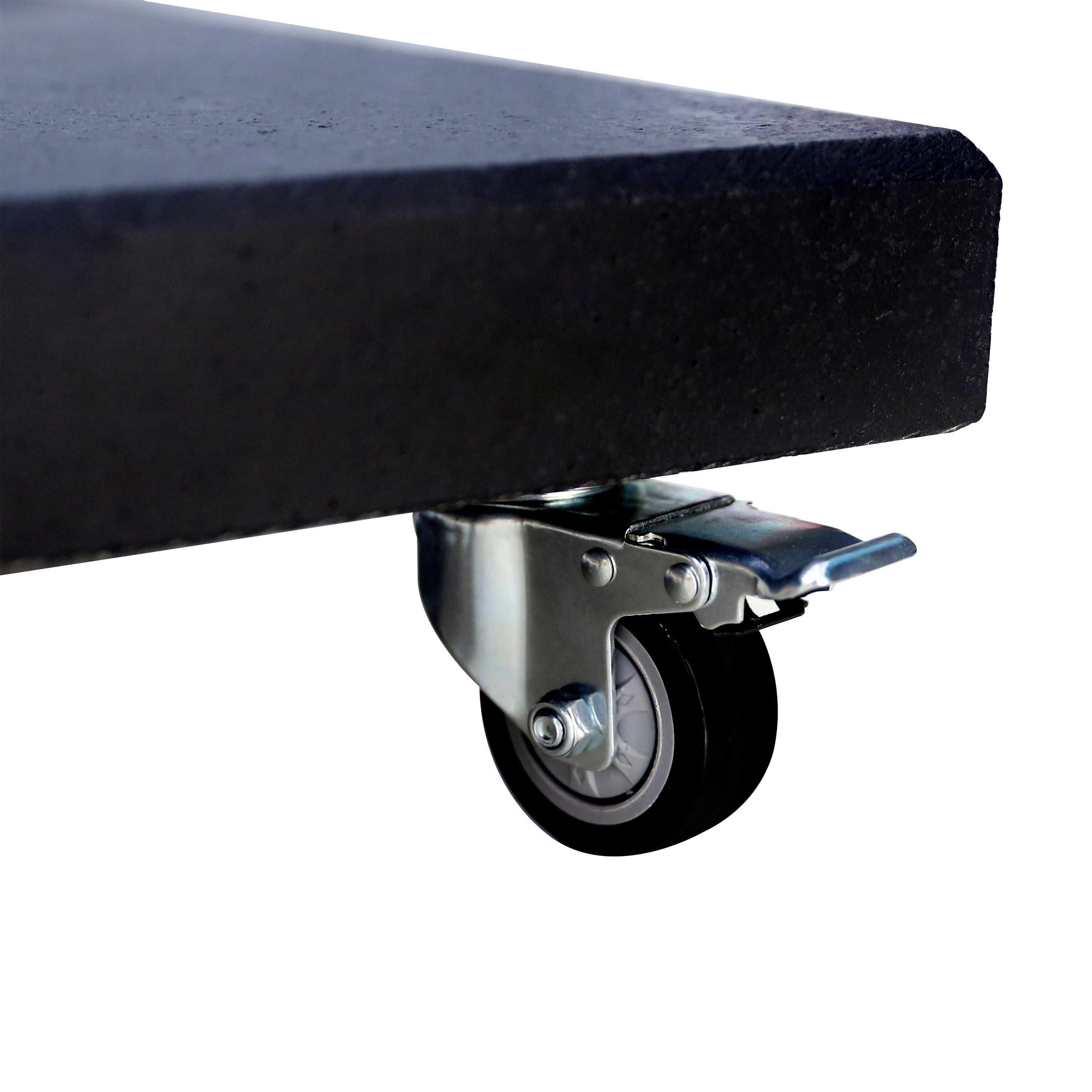 AXI Granite Parasol Base with Wheels Black