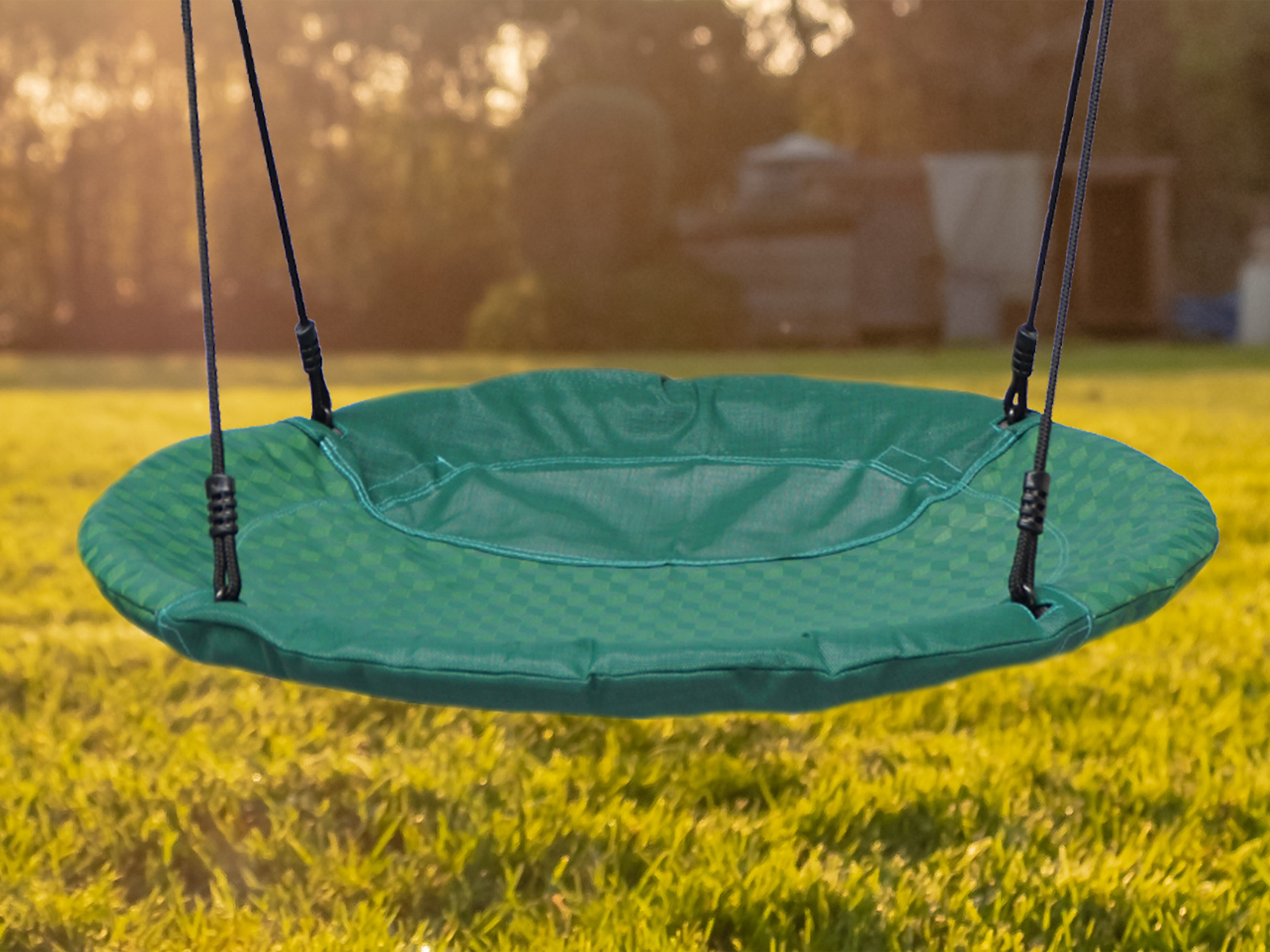 AXI Summer Attachable Nest Swing Set - Brown