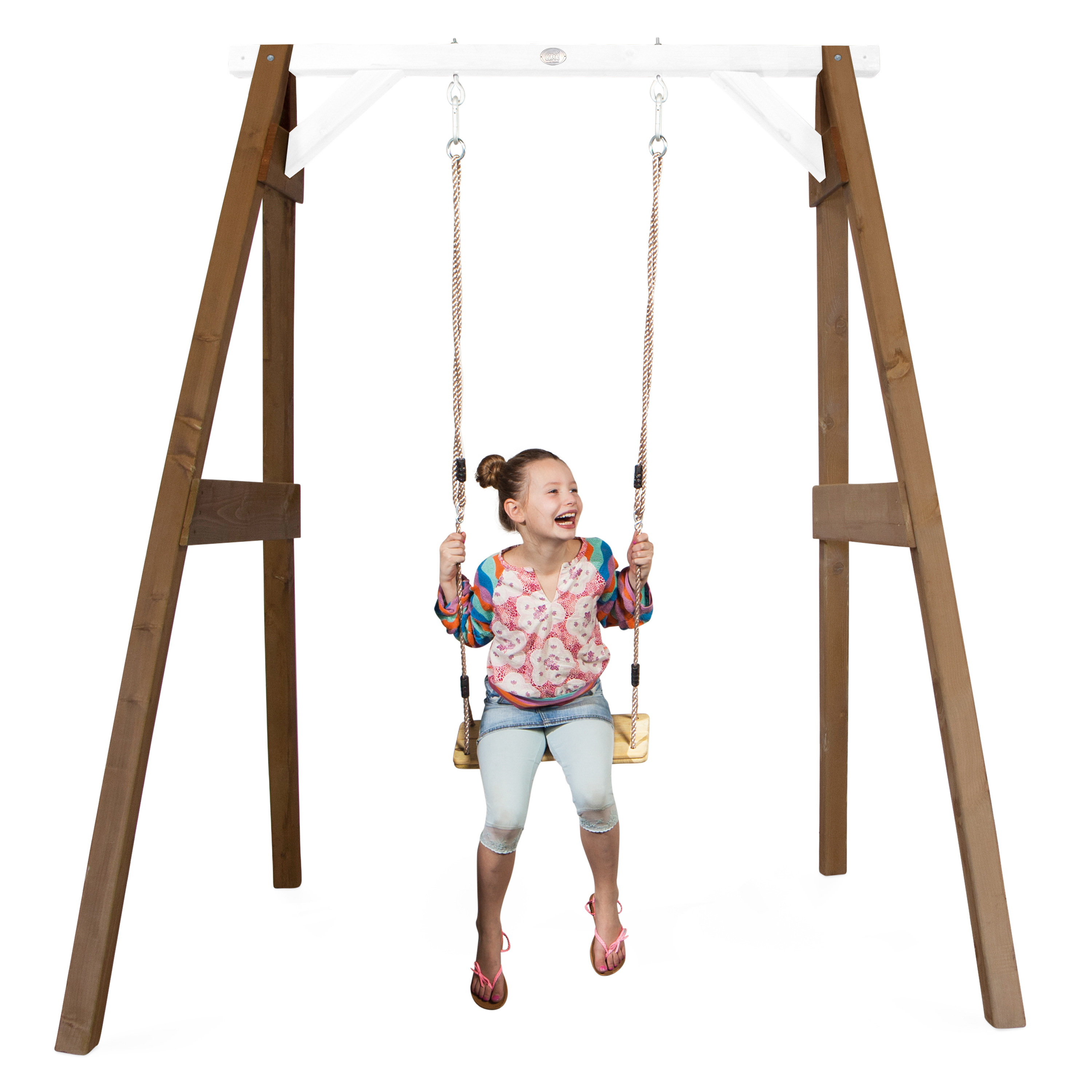 AXI Single Swing Set - Brown/White