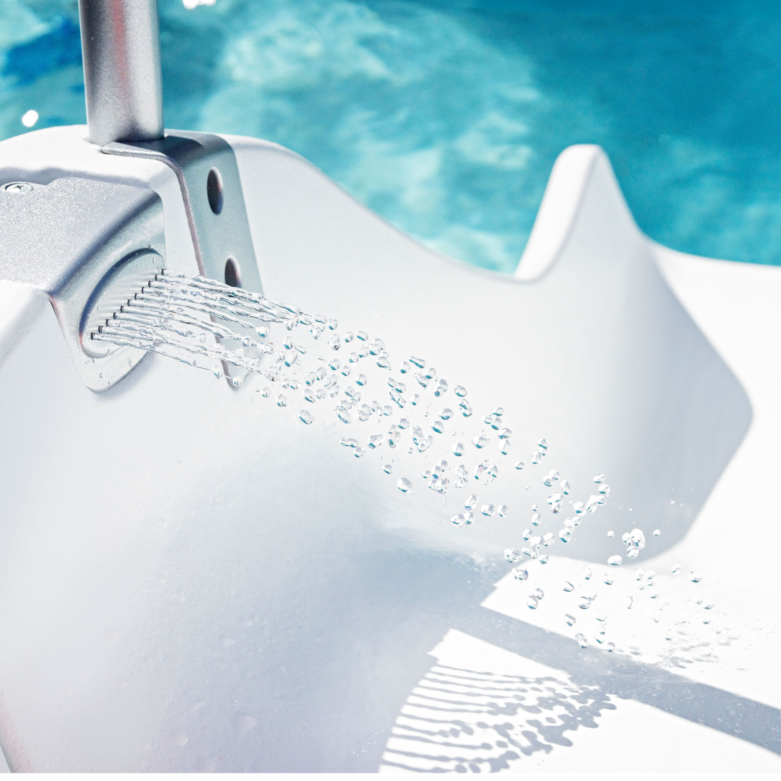 Step2 Vero Poolside Pool Slide White