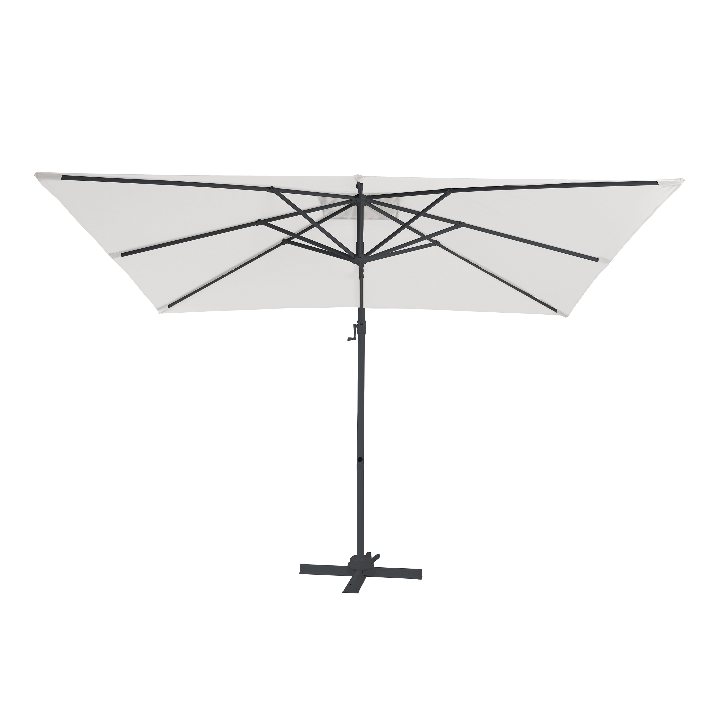 AXI Coco Cantilever Parasol 200x300cm - Grey/Beige