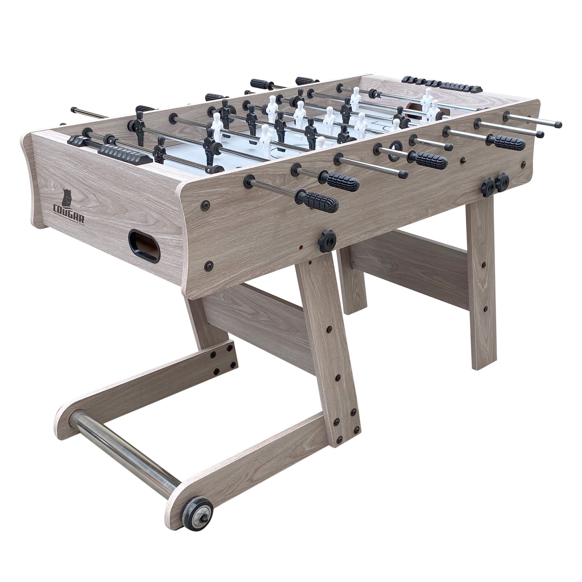 Cougar Scorpion Kick foldable Pool Table Oak - Limited Edition