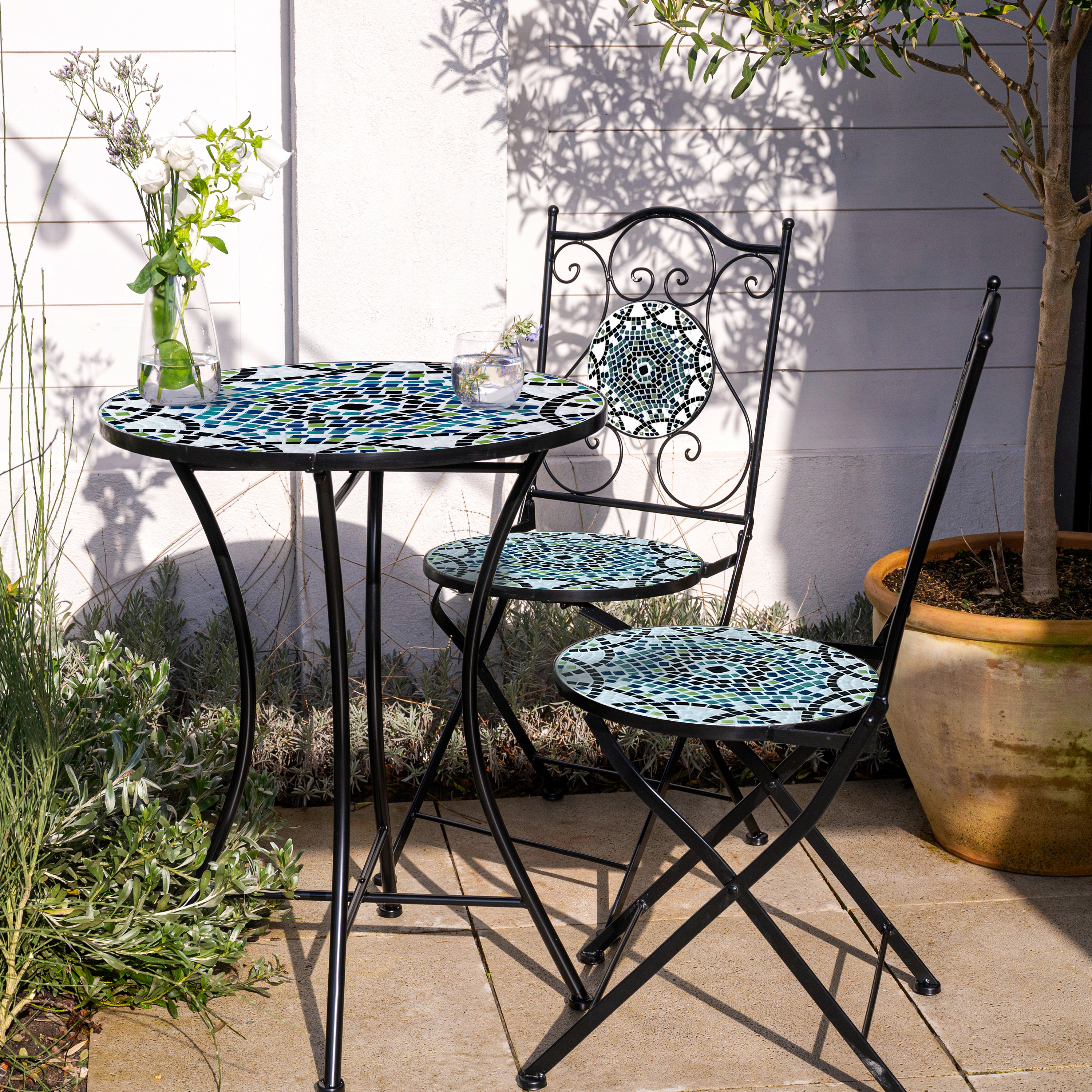 AXI Amélie Bistro Set Mosaic - Multicolor