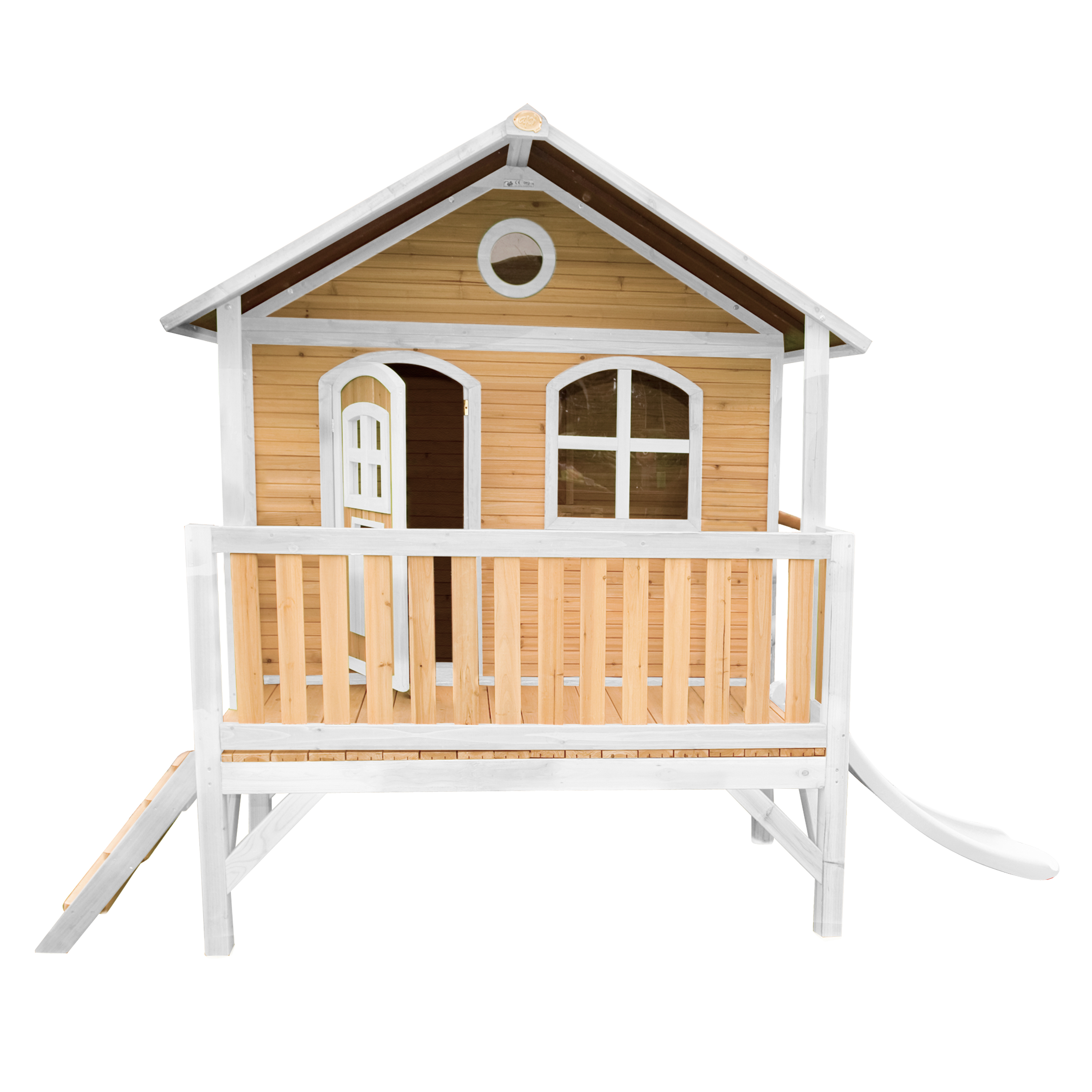 AXI Stef Playhouse Brown/White - White Slide-8717973932970 AXI Stef Playhouse Brown/White - White Slide