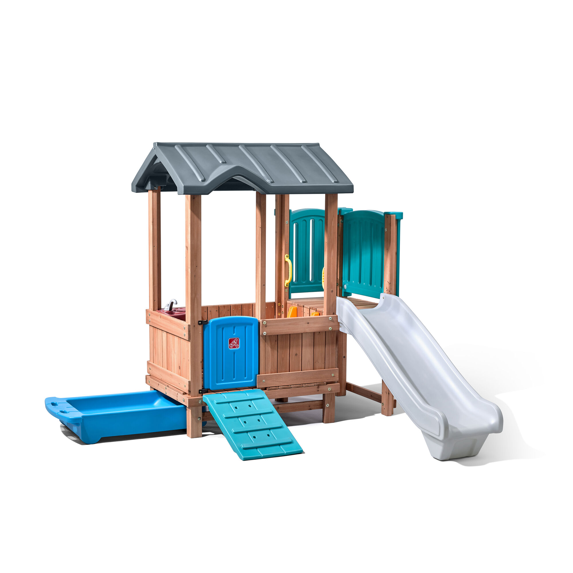 Step2 Playhouse Woodland Adventure Playhouse & Slide