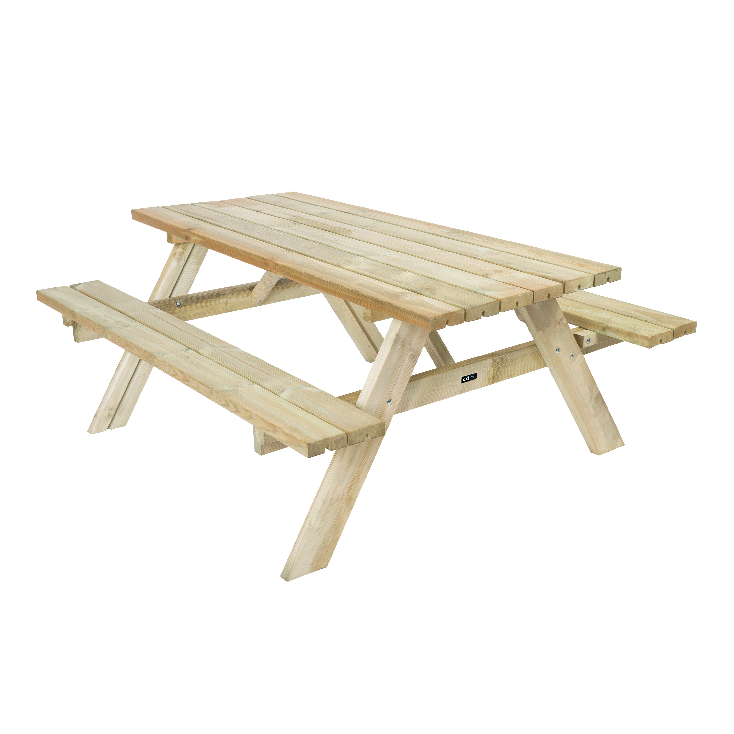 AXI Julie Wooden Picnic Table Classic 177 x 154 cm - Natural