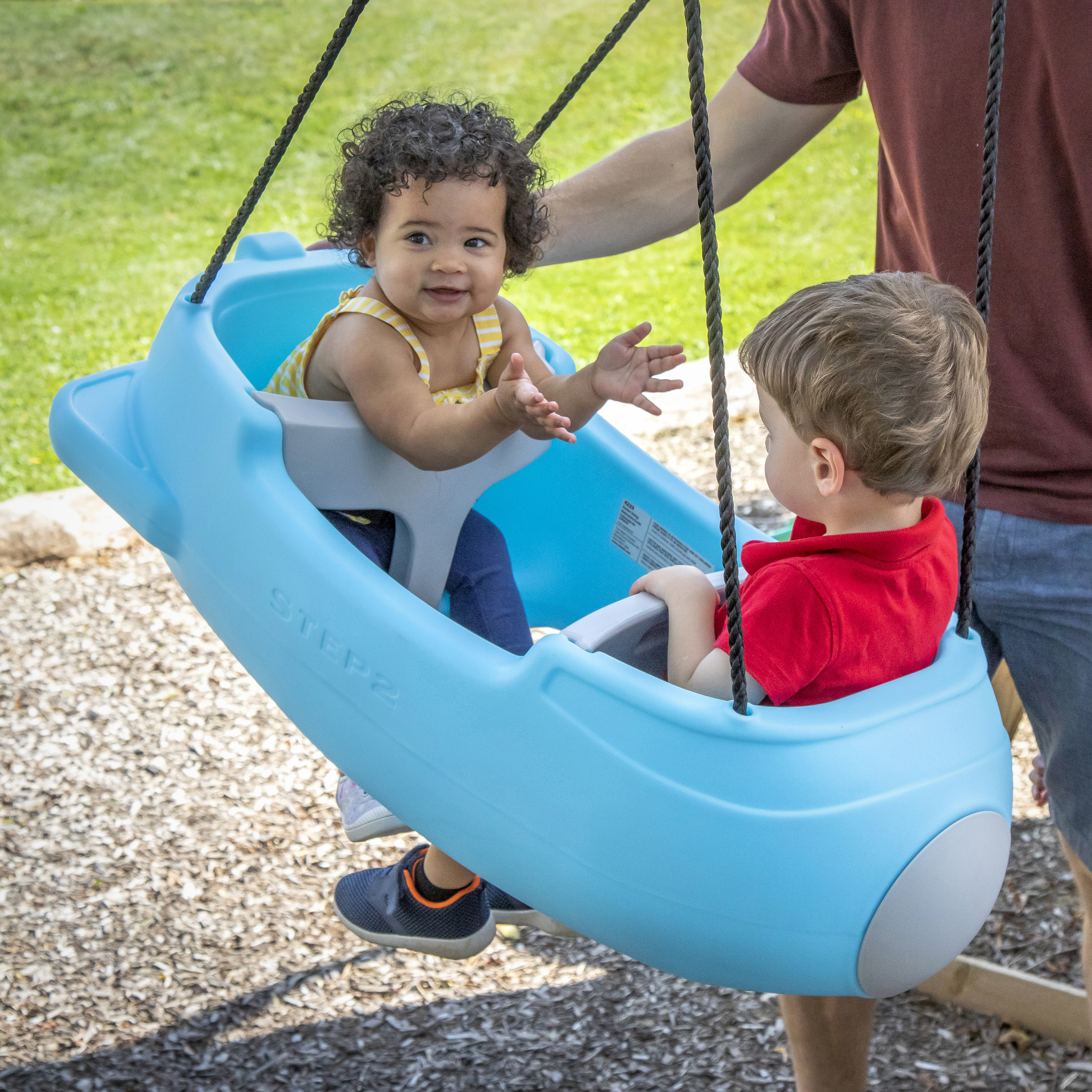 Step2 Rocket Swing for Two Blue-0733538422395 Step2 Rocket Swing for Two Blue