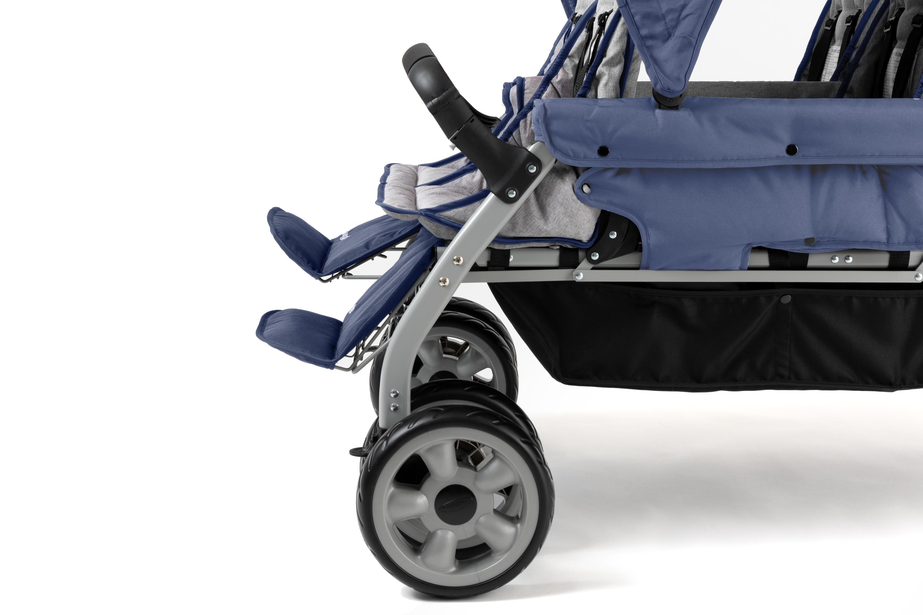 Gaggle Jamboree Folding Stroller for 6 children - Blue