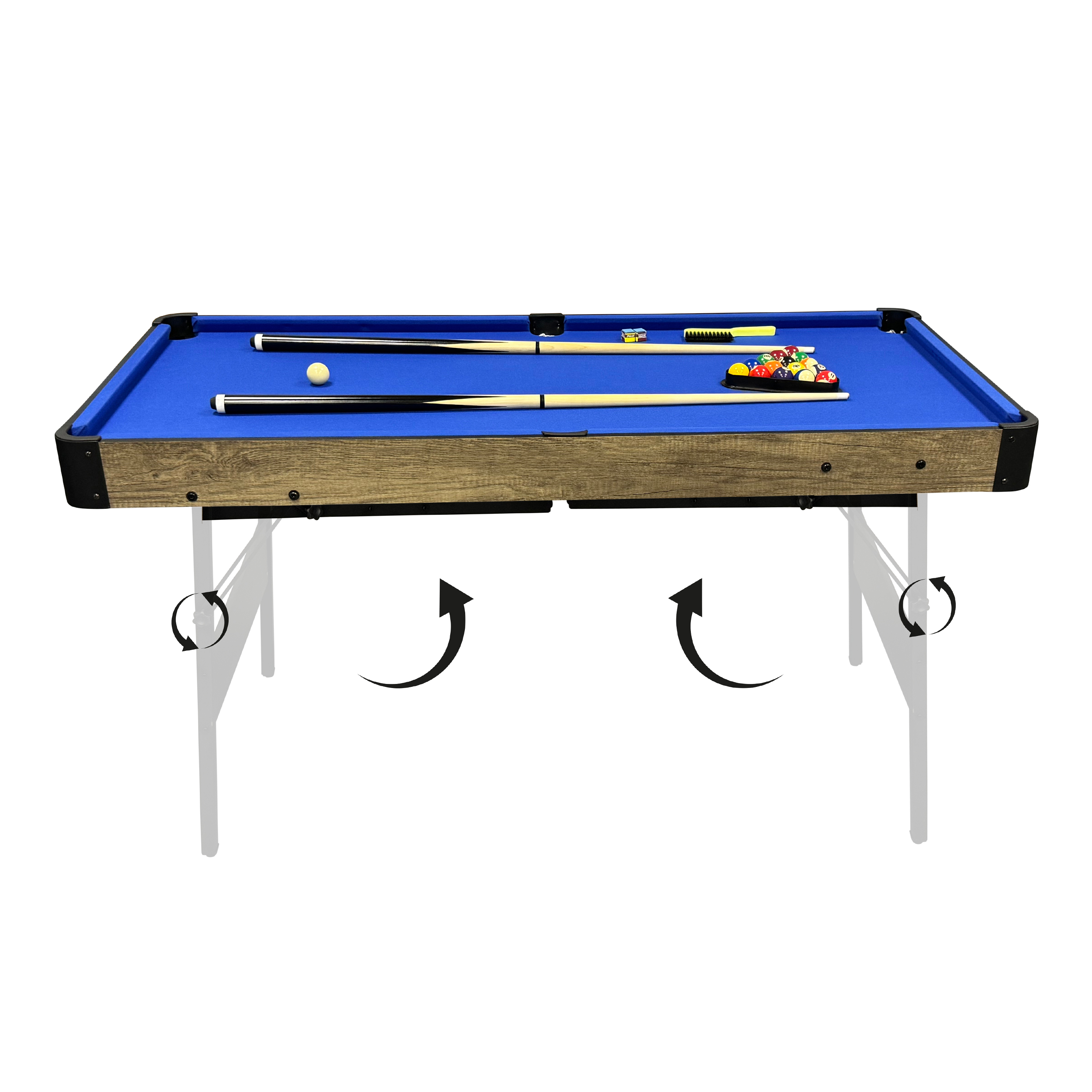 Cougar 3-in-1 Multi Game Table Oak L