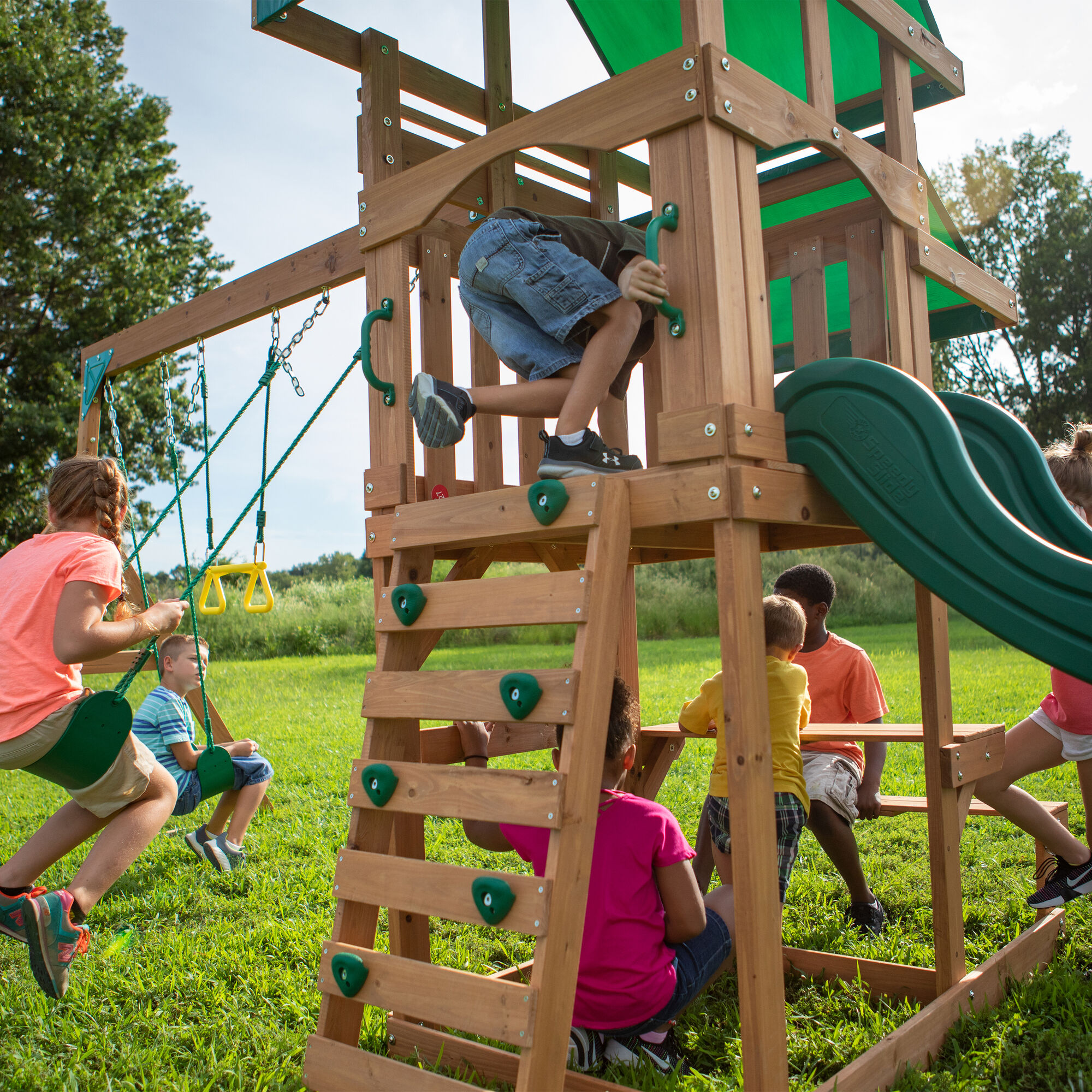 Backyard Discovery Belmont Play Tower