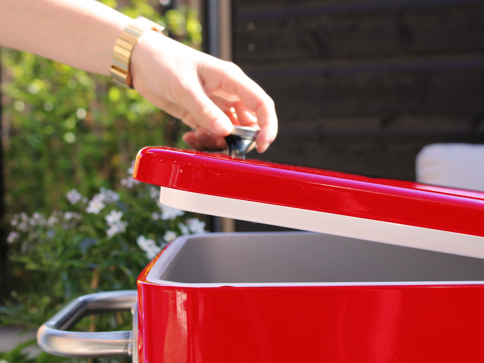 sfeerfoto AXI Retro Cooler Rood