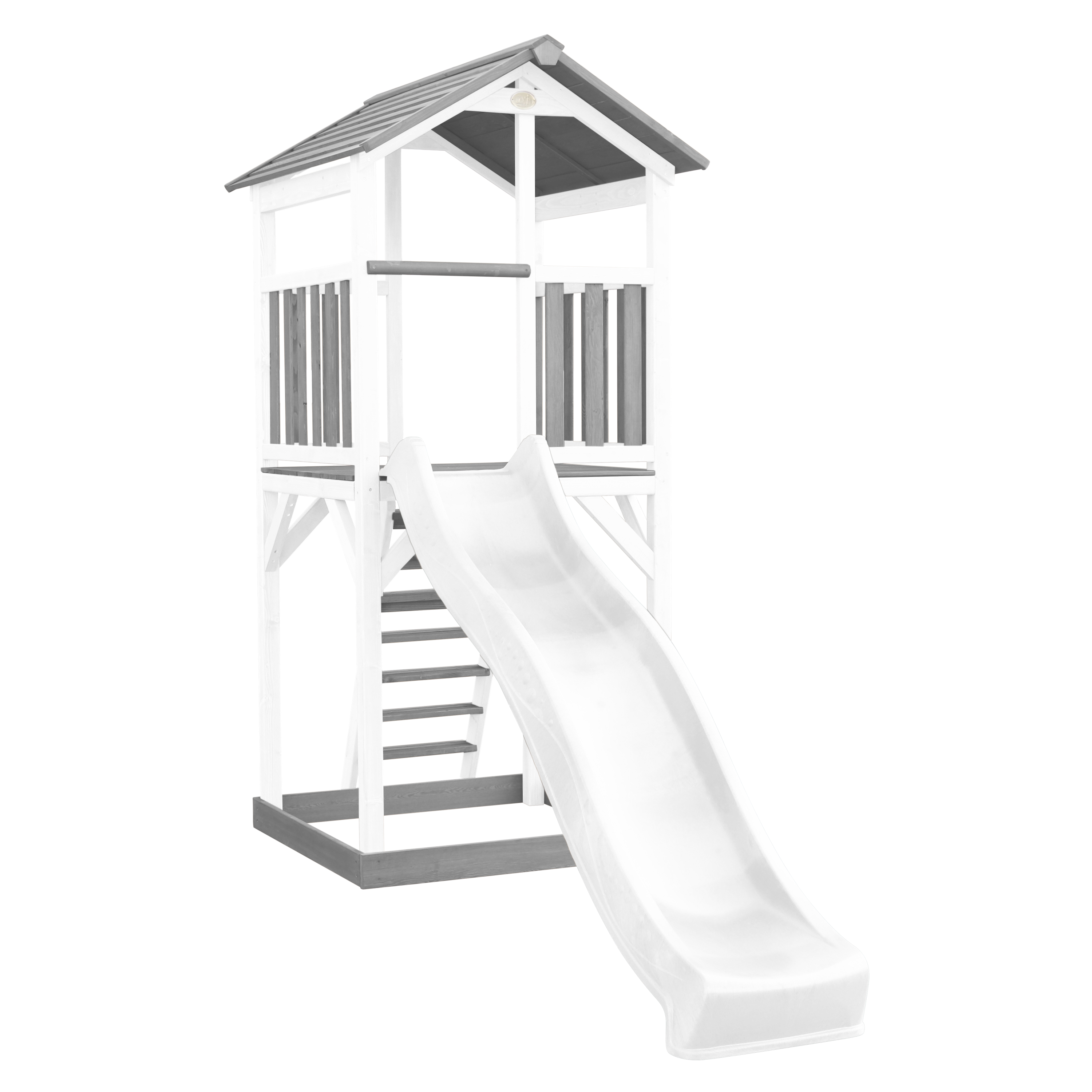 AXI Beach Tower Grey/White - White Slide