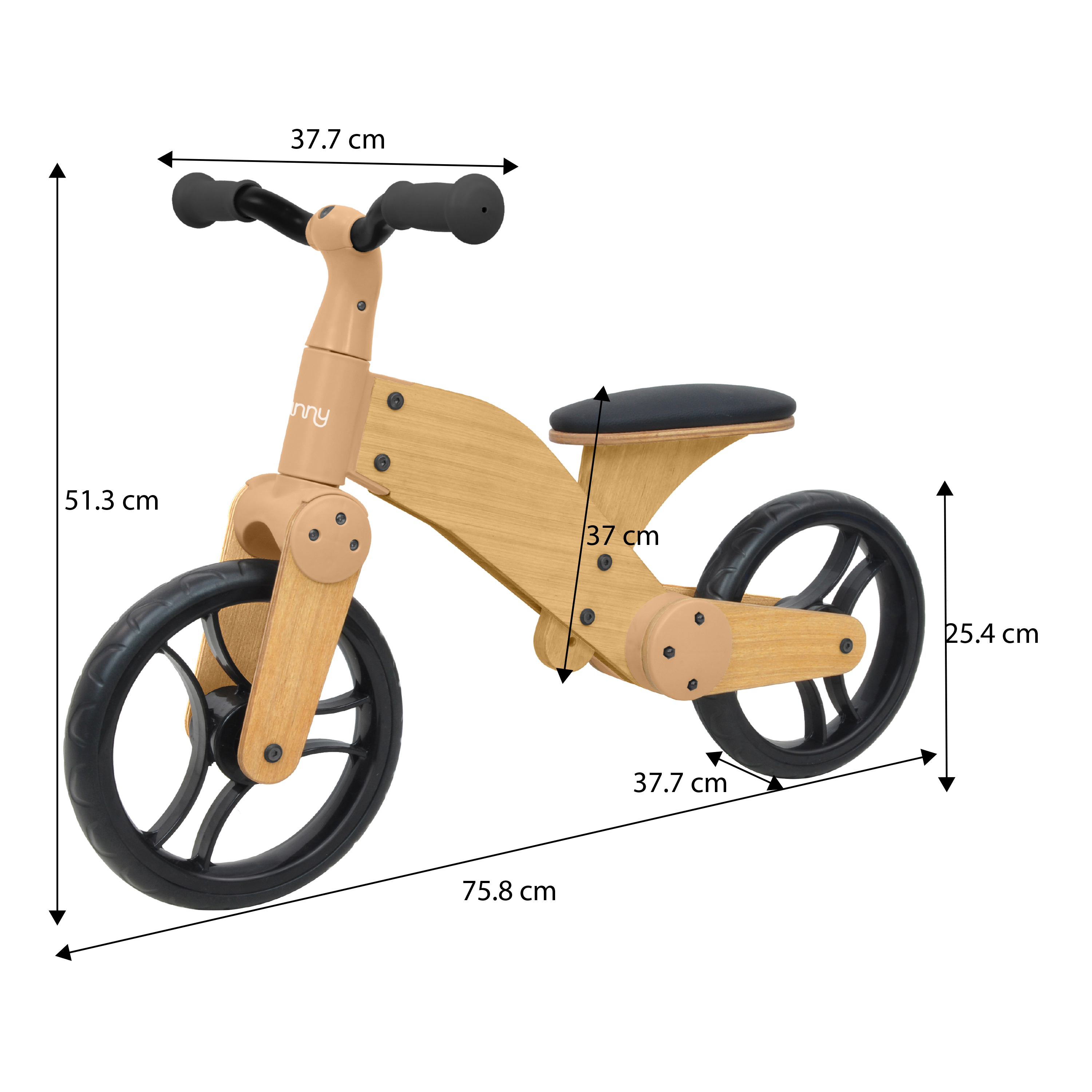 Sunny Wooden Balance Bike 2000