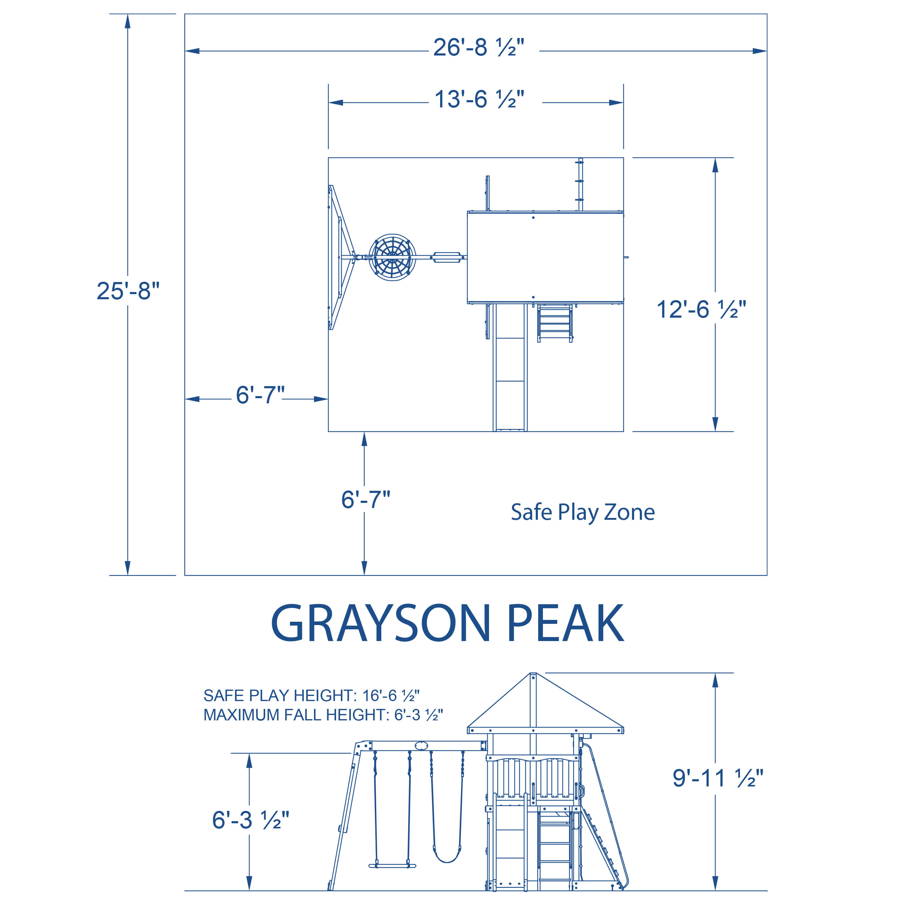 Backyard Discovery Grayson Peak Climbing Frame