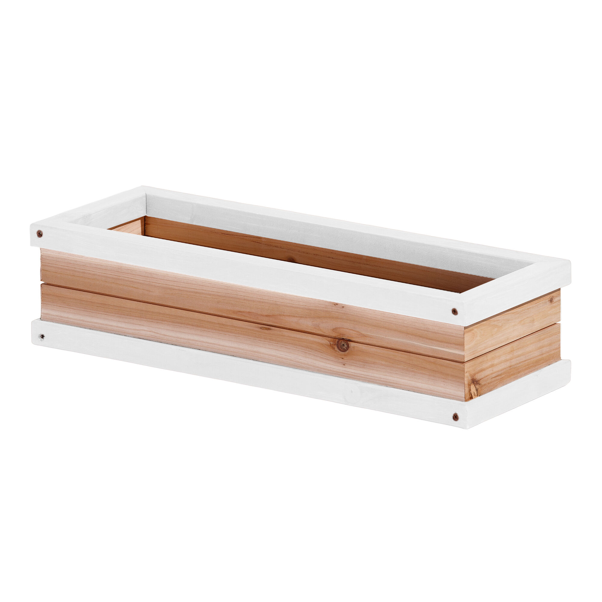 AXI Flower Box - Brown/White