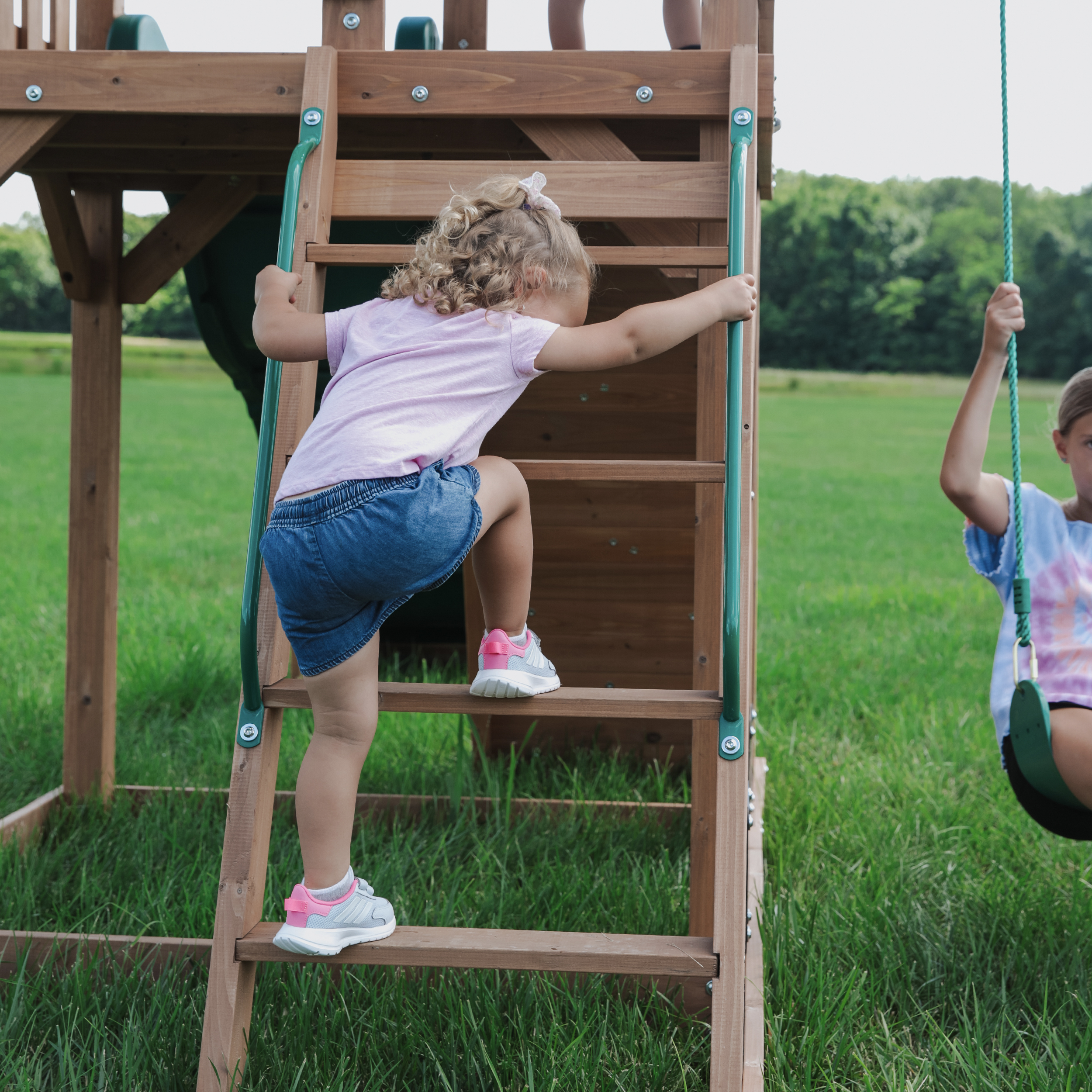 Backyard Discovery Lightning Ridge Climbing Frame