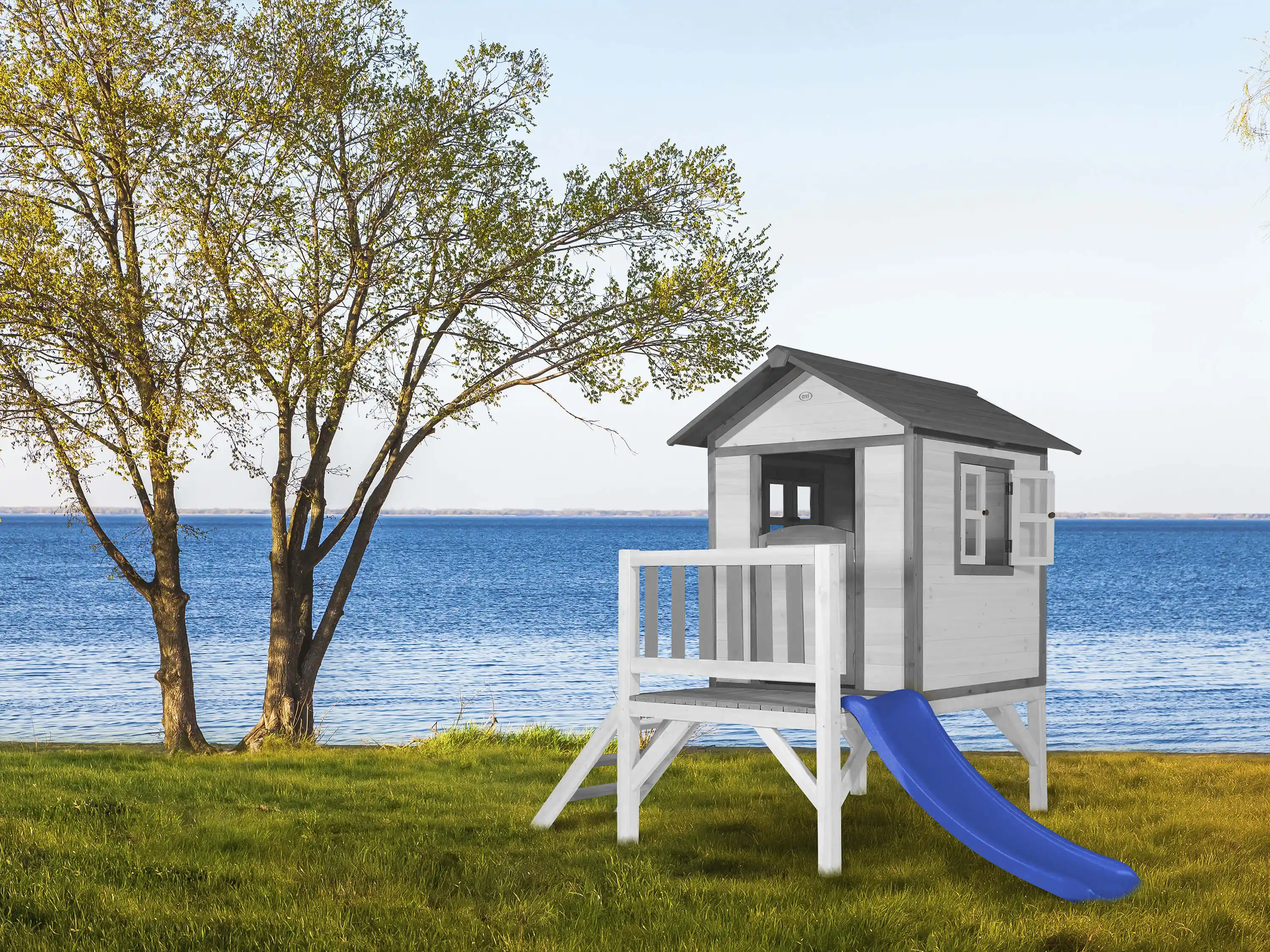 AXI Lodge XL Playhouse Classic - Blue Slide