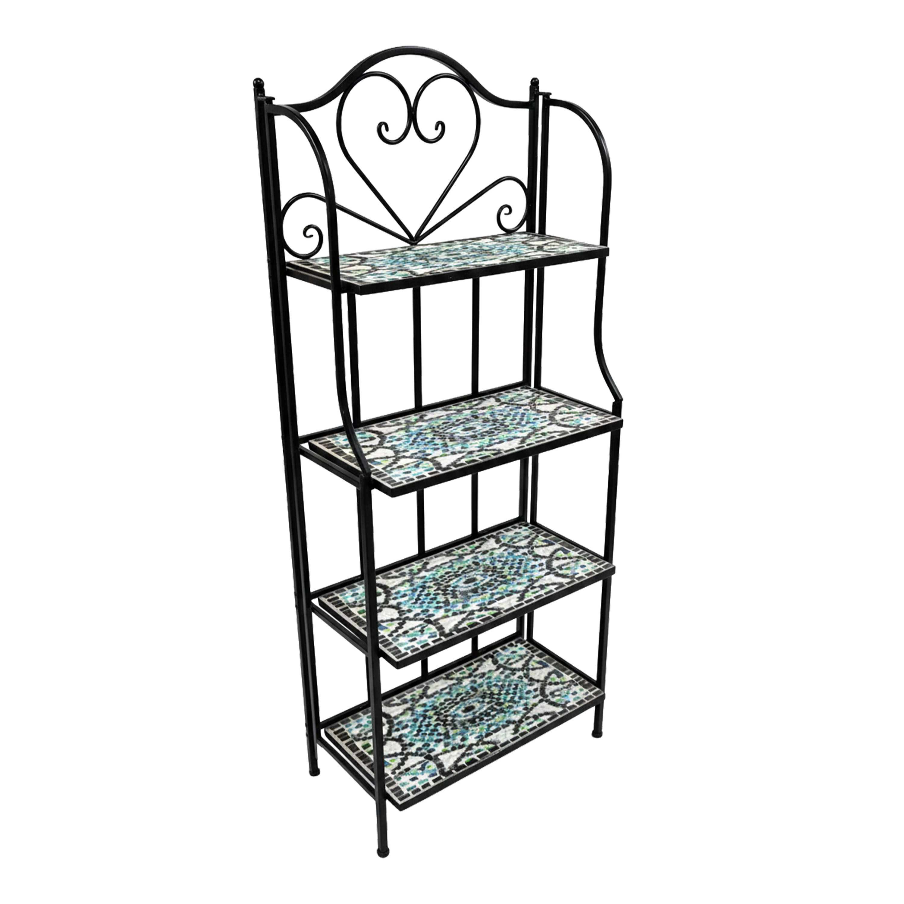 AXI Cleo Metal Plant Stand Mosaic Multicolour