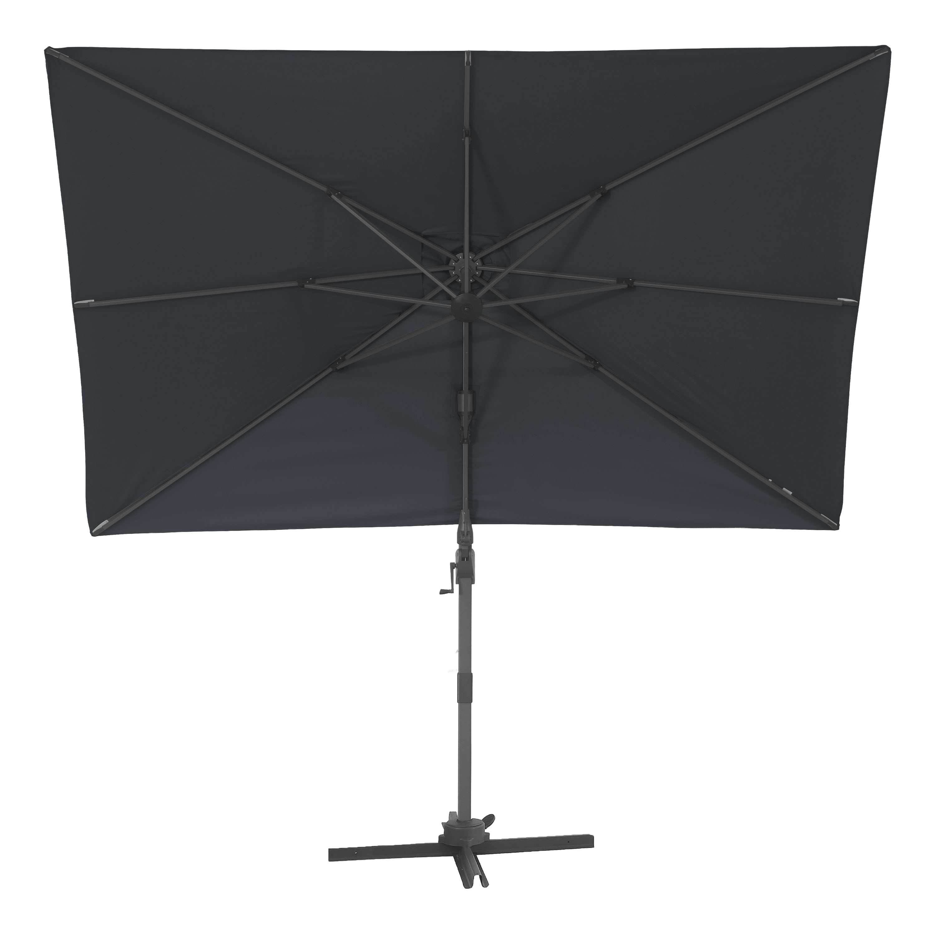 AXI Nyra Cantilever Parasol 200x300 cm Anthracite/Grey