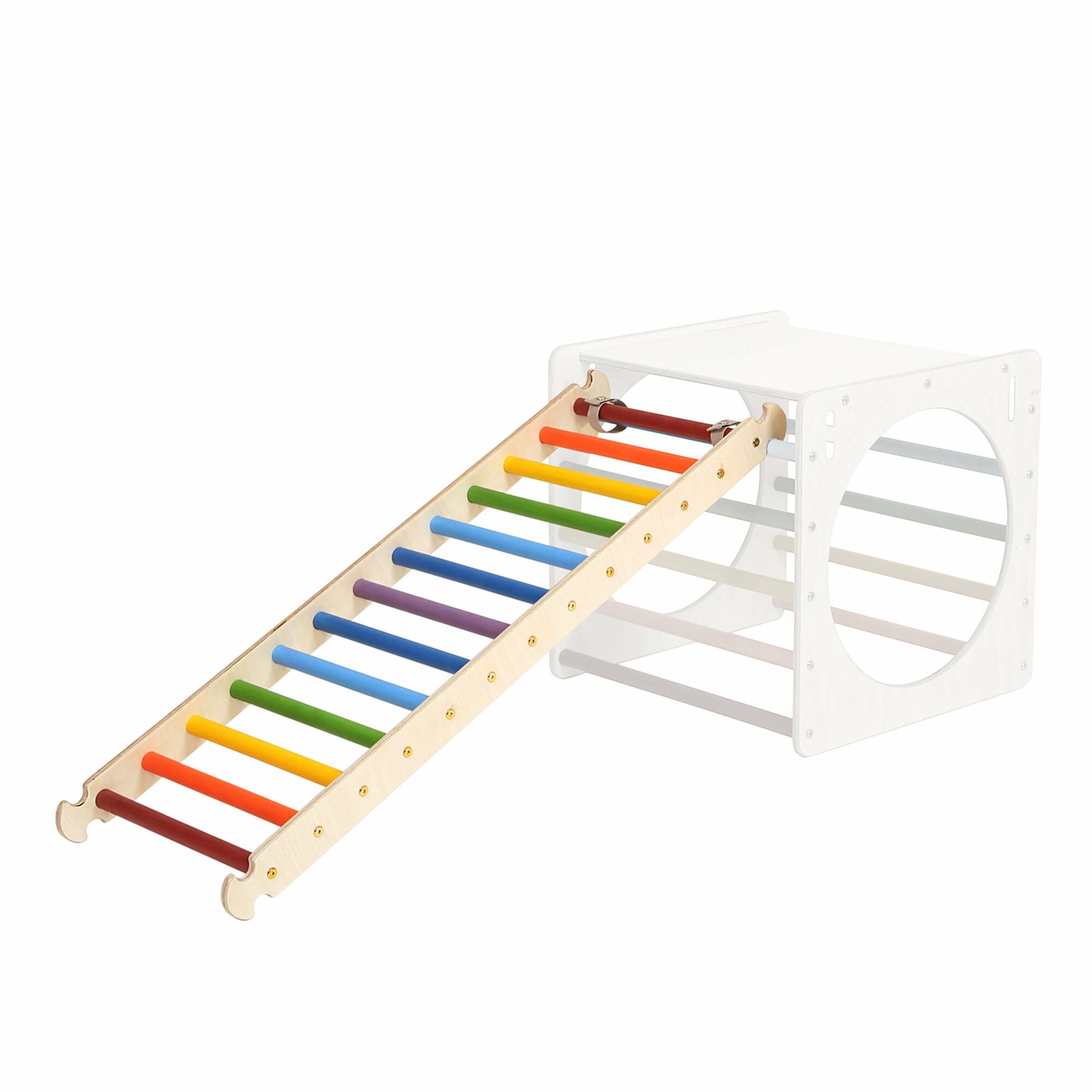 Wooden Ladder Rainbow-4751038480529 Wooden Ladder Rainbow
