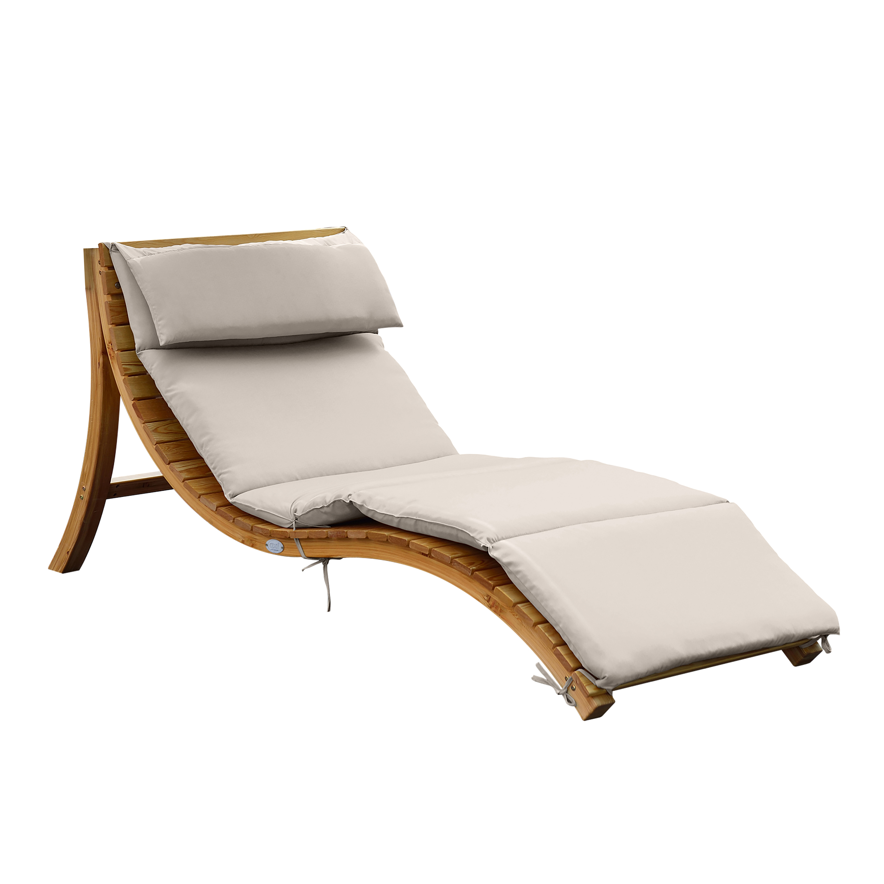 AXI Salina ligstoel met zonnescherm Beige