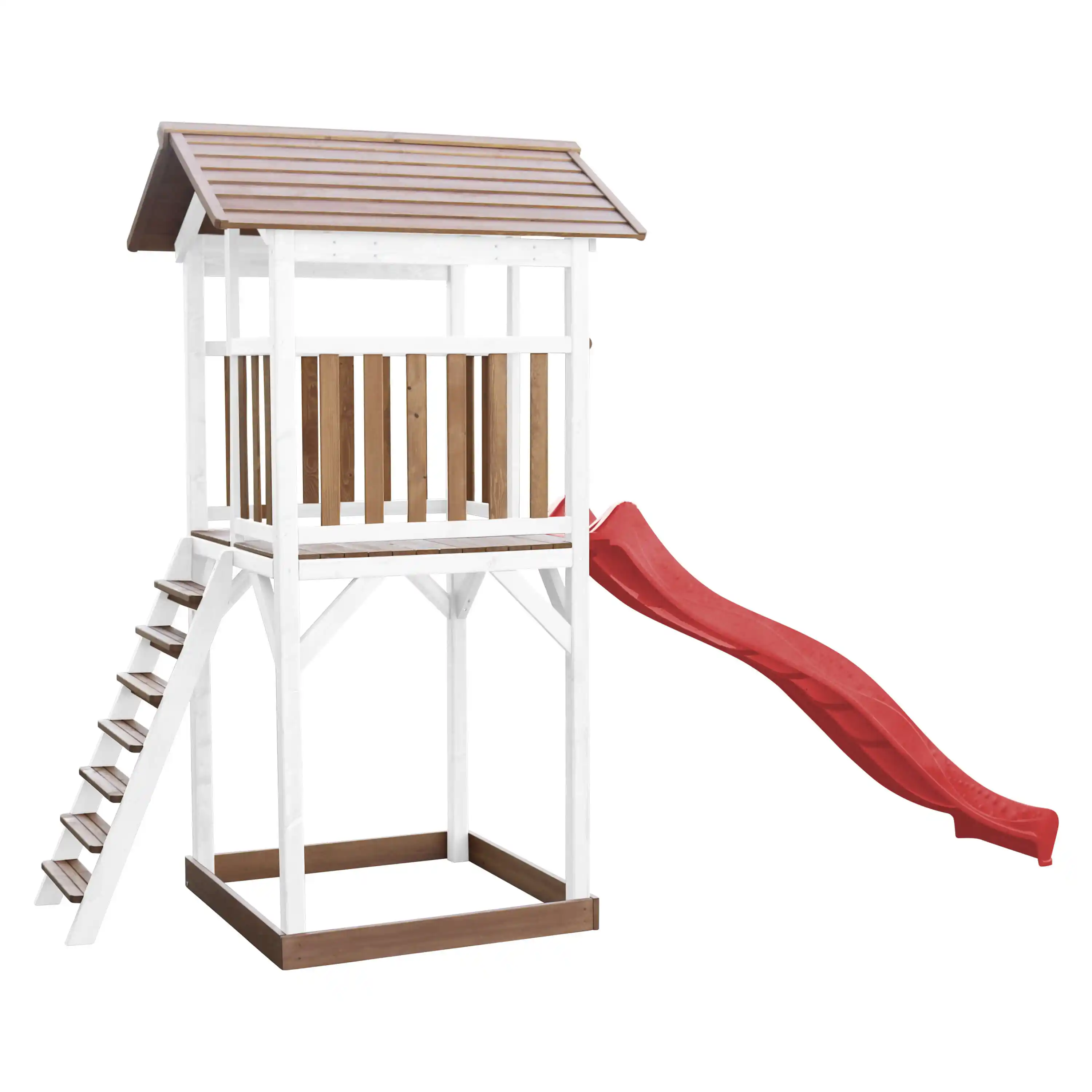 AXI Beach Tower Brown/White - Red Slide