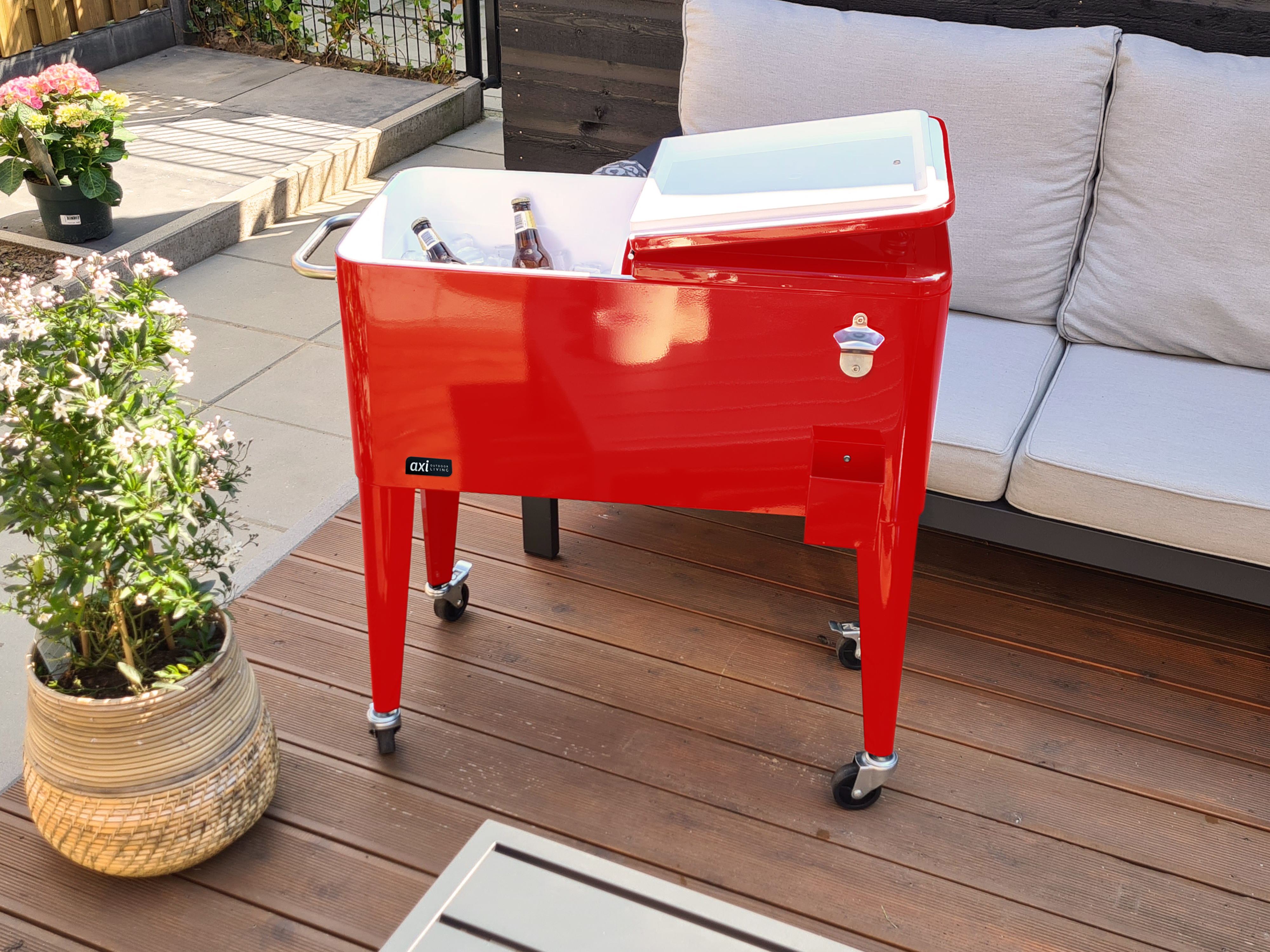 AXI Retro Cooler - Red