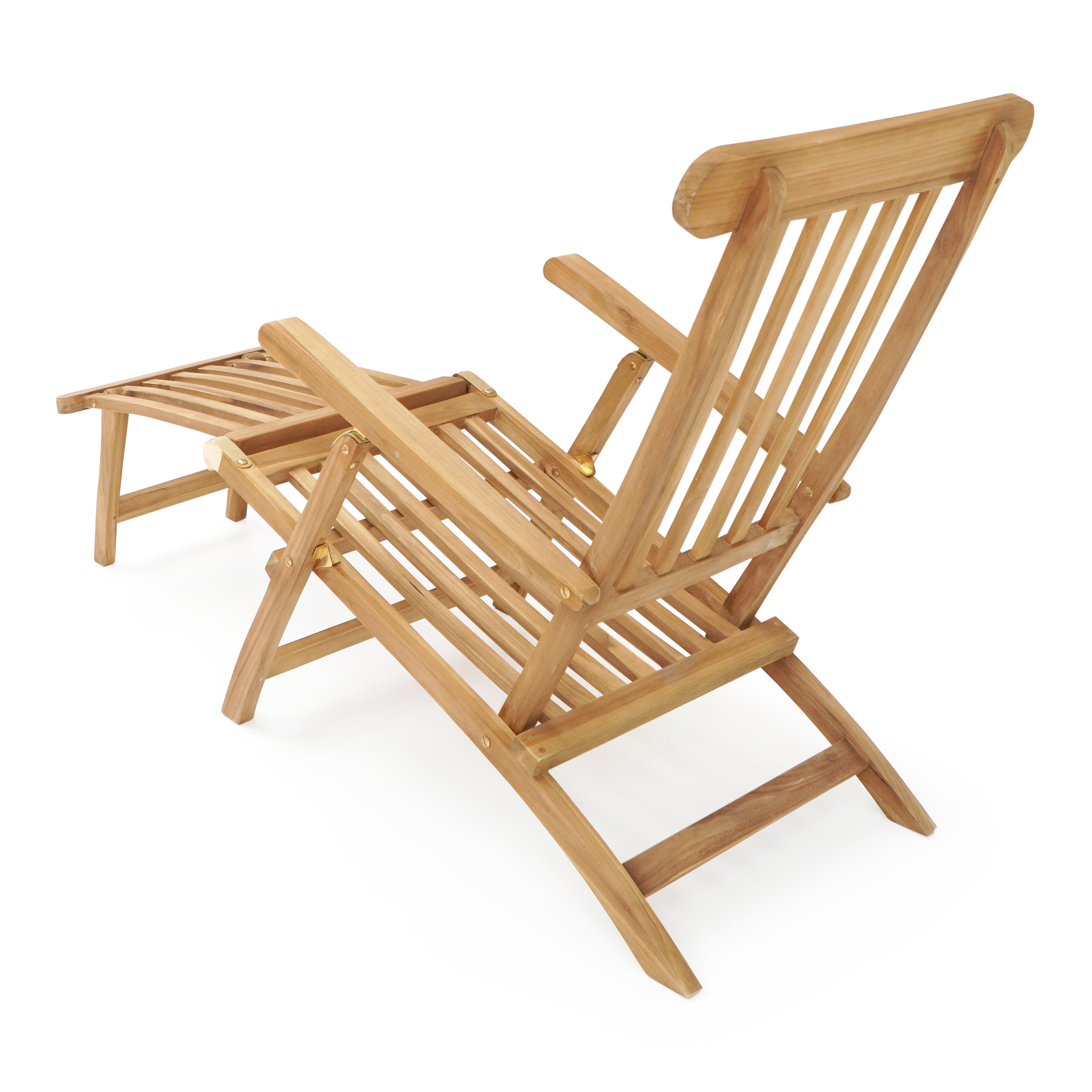 AXI Costa Deckchair with cushion - Teak