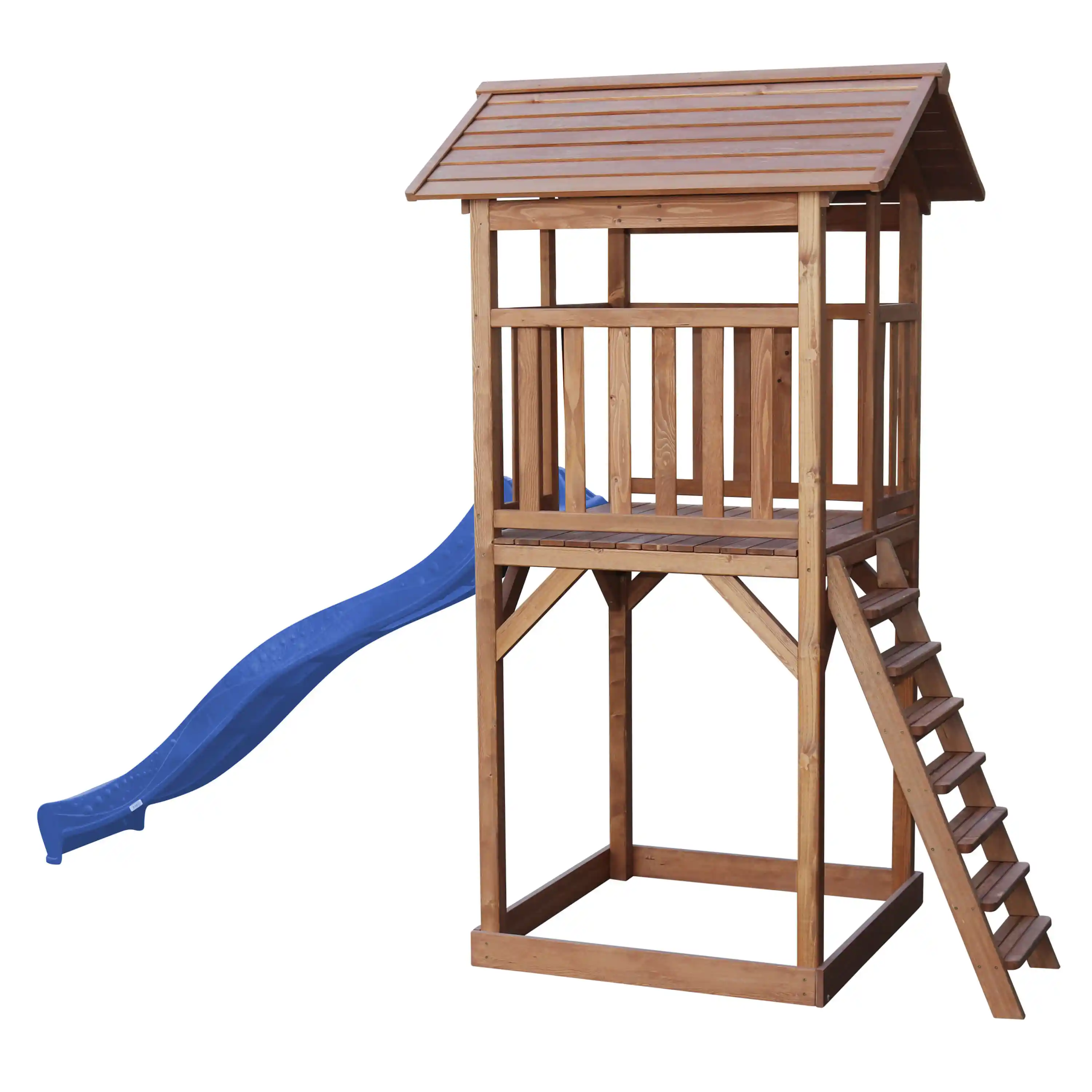 AXI Beach Tower Brown - Blue Slide