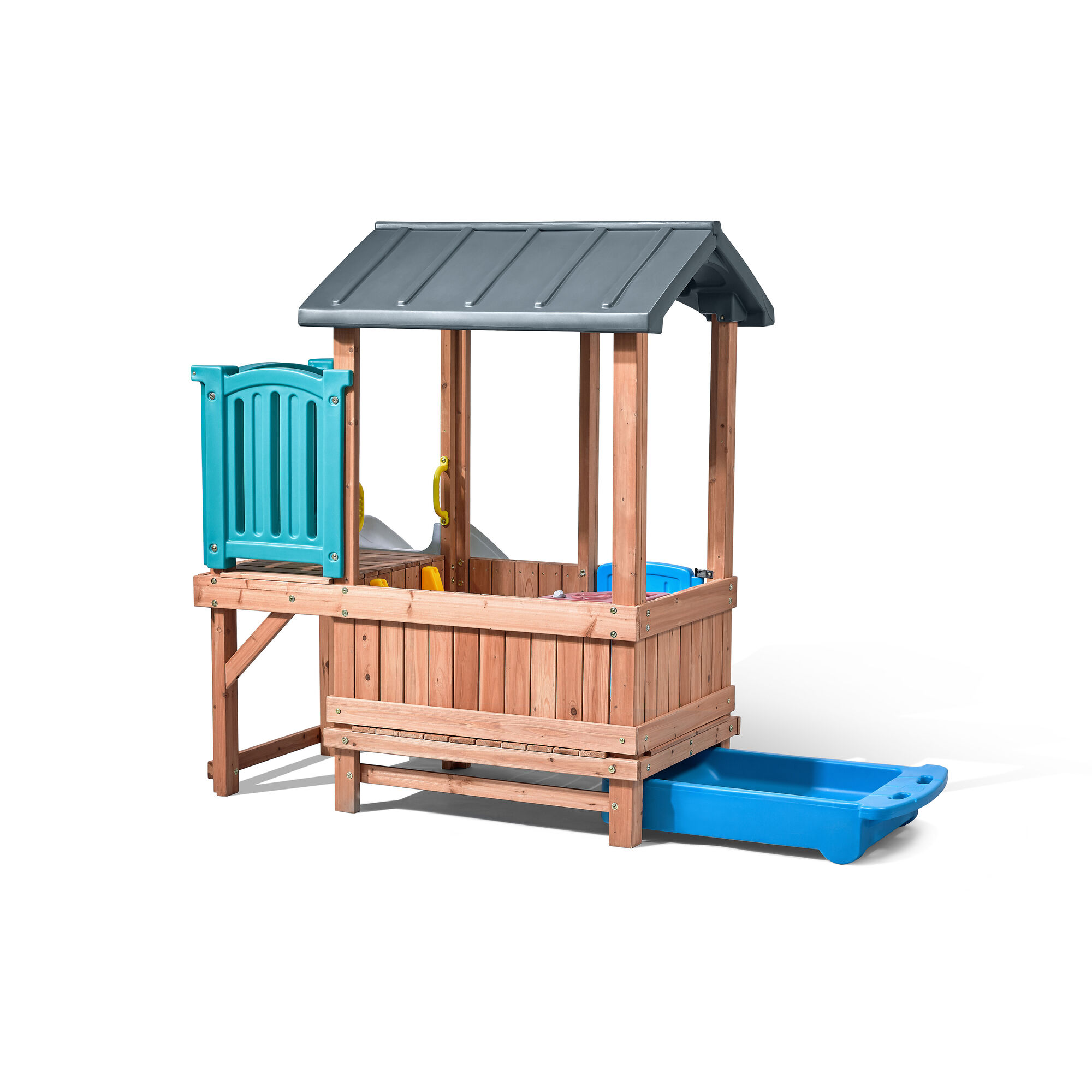 Step2 Playhouse Woodland Adventure Playhouse & Slide