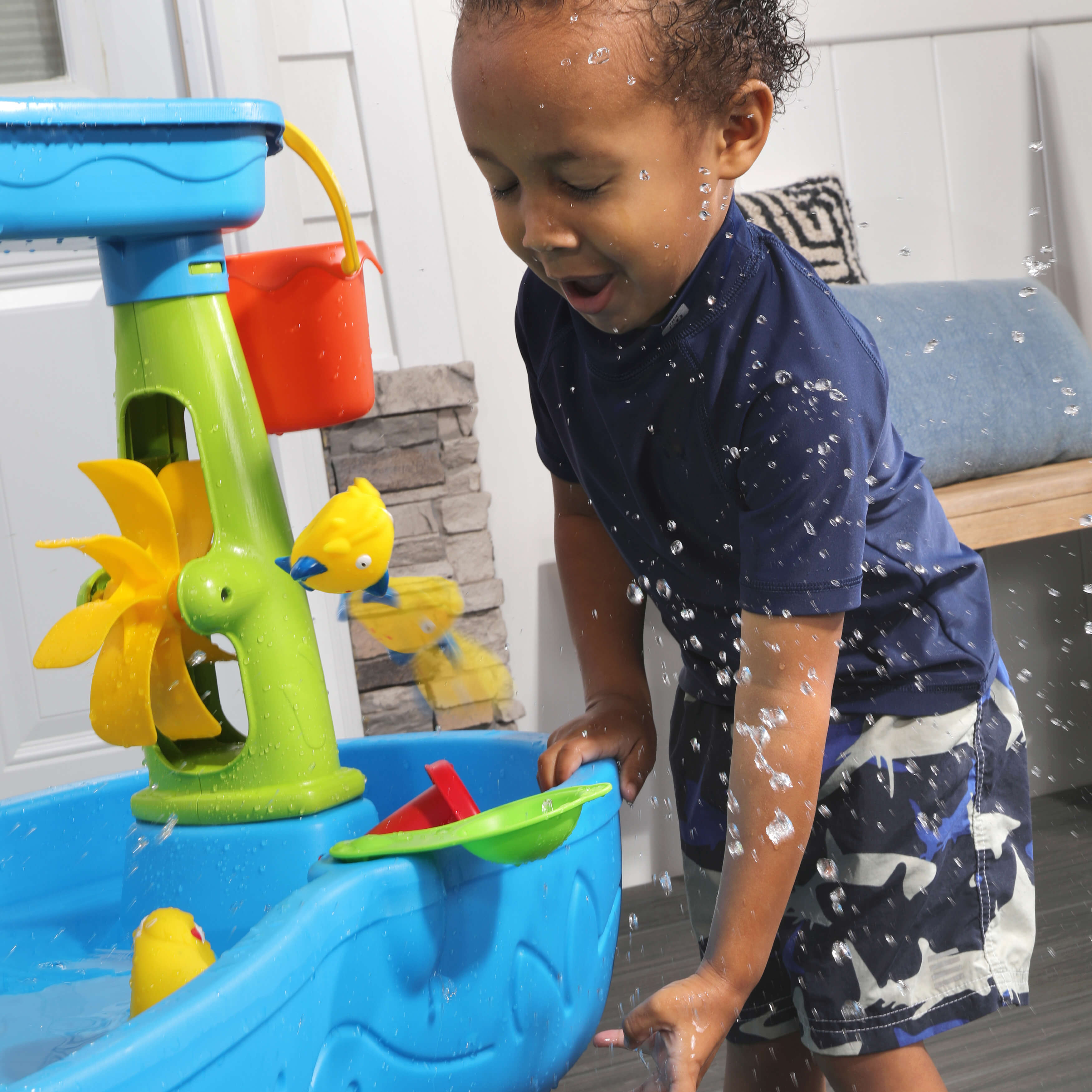 Step2 Double Showers Splash Water Table