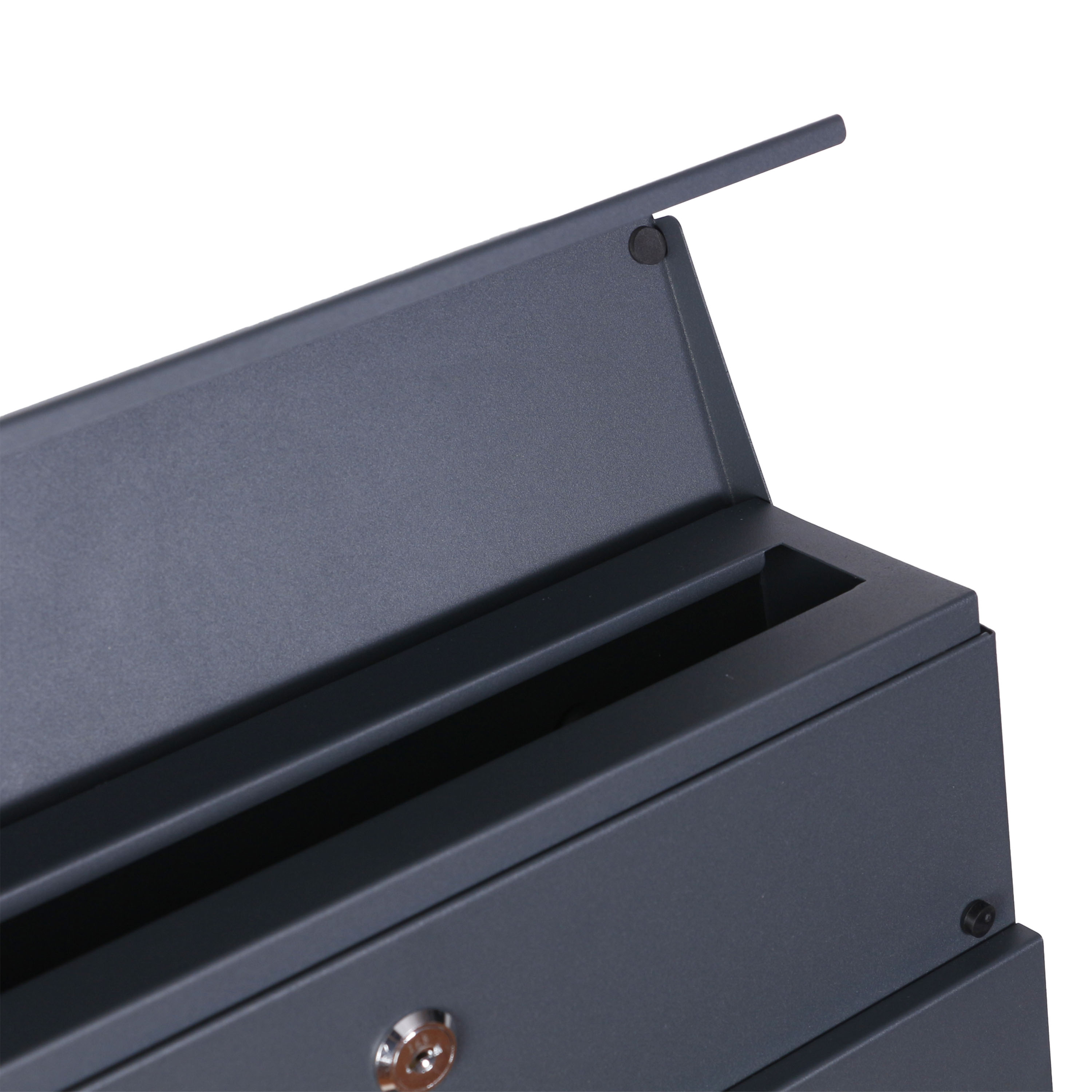 AXI Jonas Metal Letterbox Anthracite