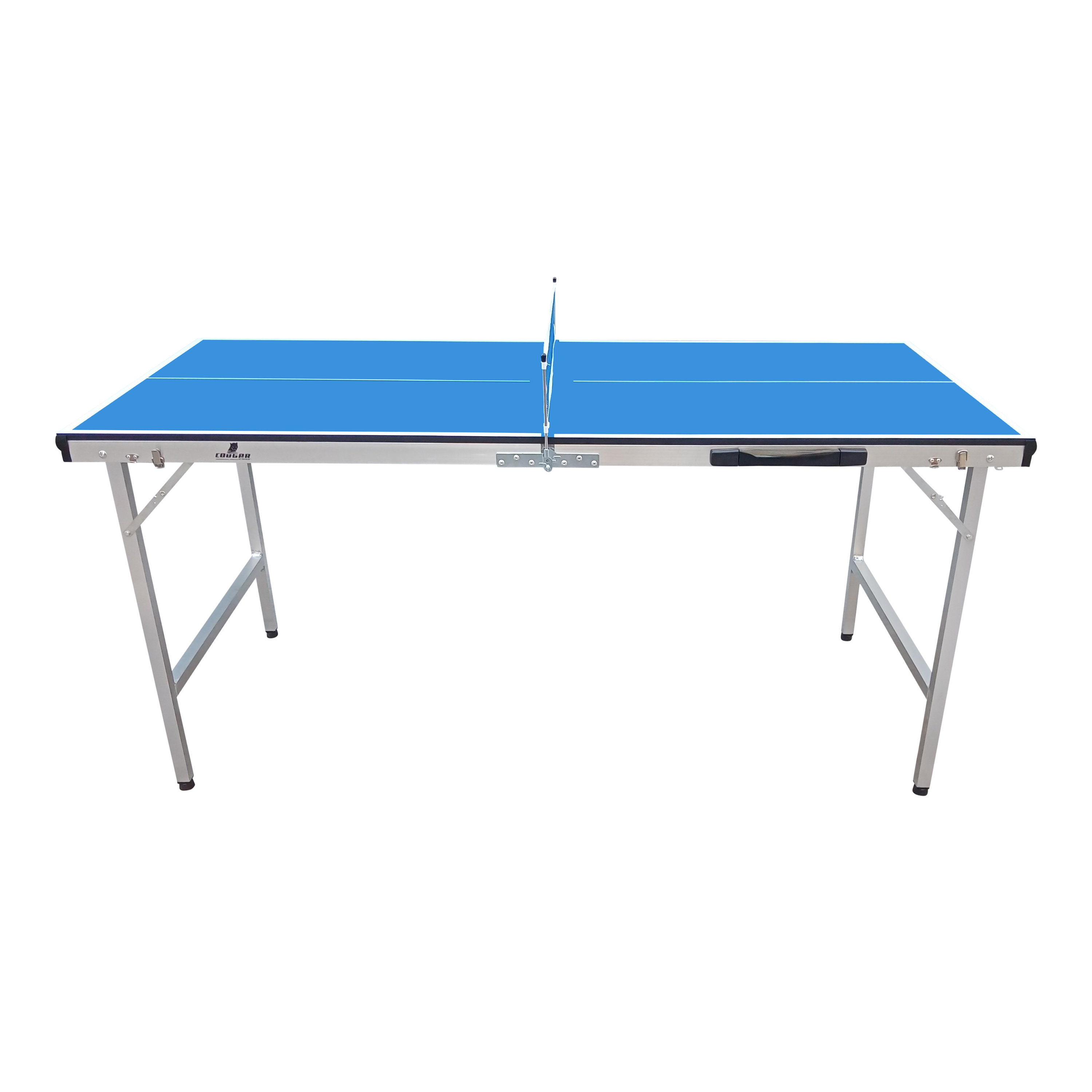 Cougar Table Tennis Table Mini 1500 Portable - Blue