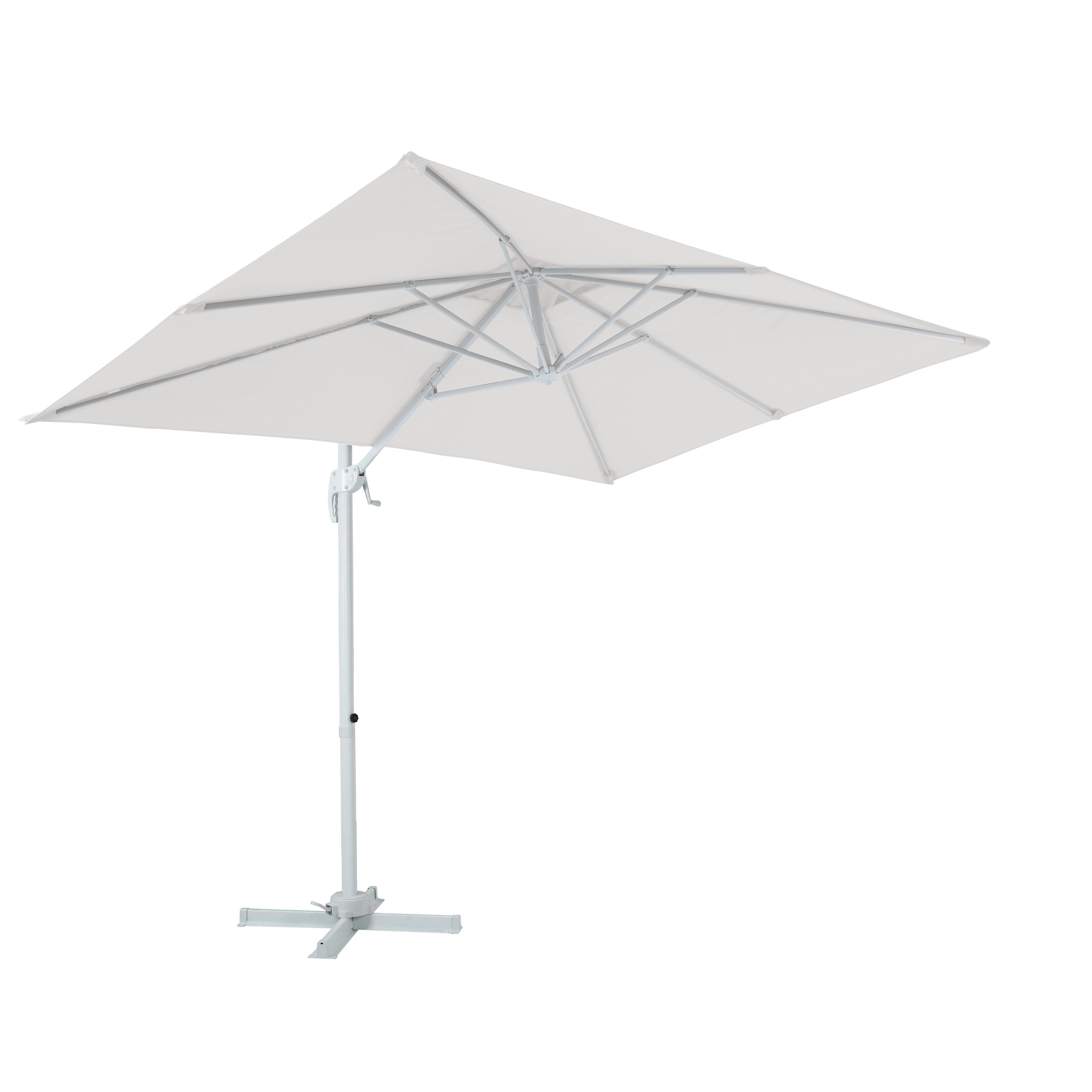 AXI Coco Cantilever Parasol 200x300cm - White/Beige