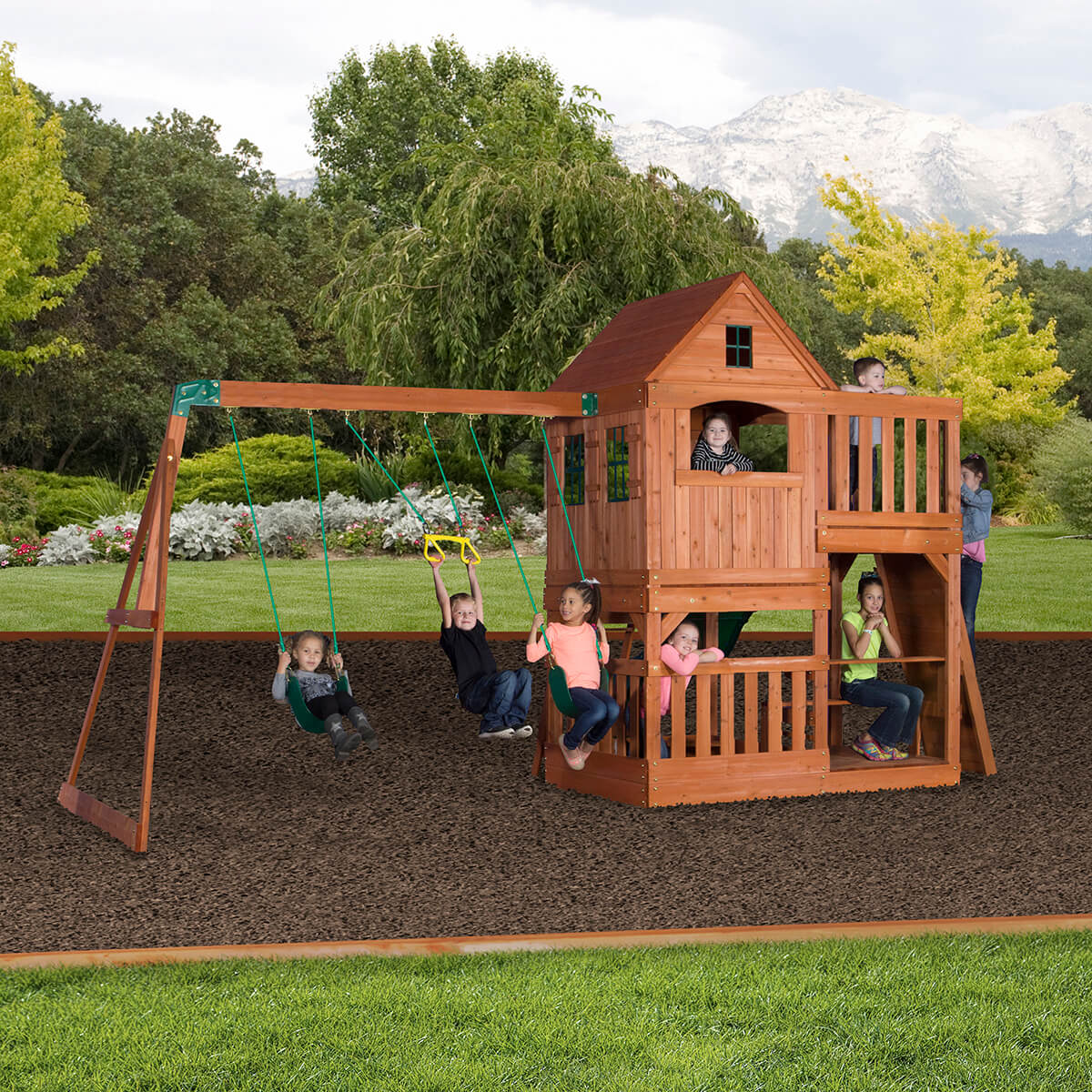 Backyard Discovery Hill Crest Climbing Frame