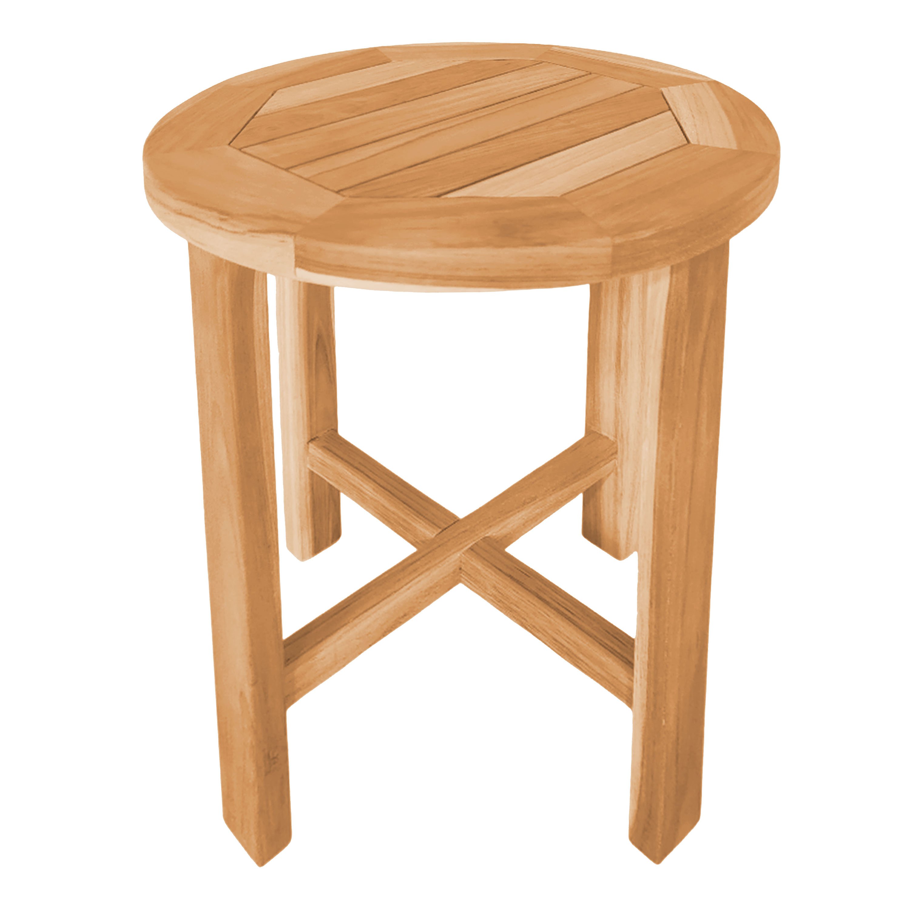 AXI Alya Teak Side Table Round