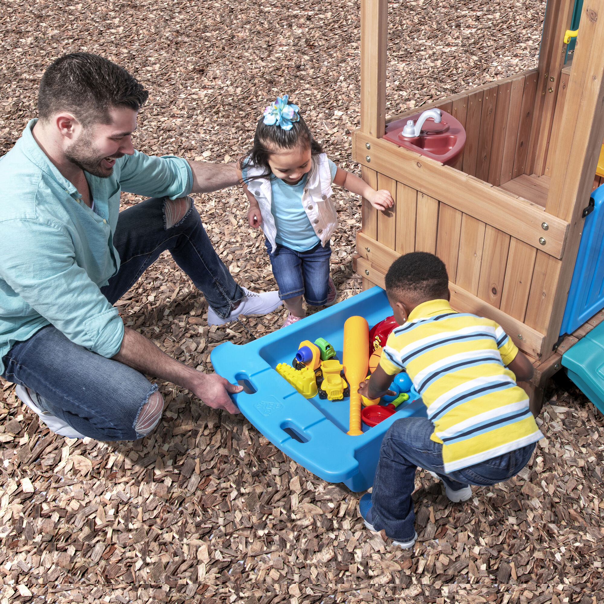 Step2 Playhouse Woodland Adventure Playhouse & Slide