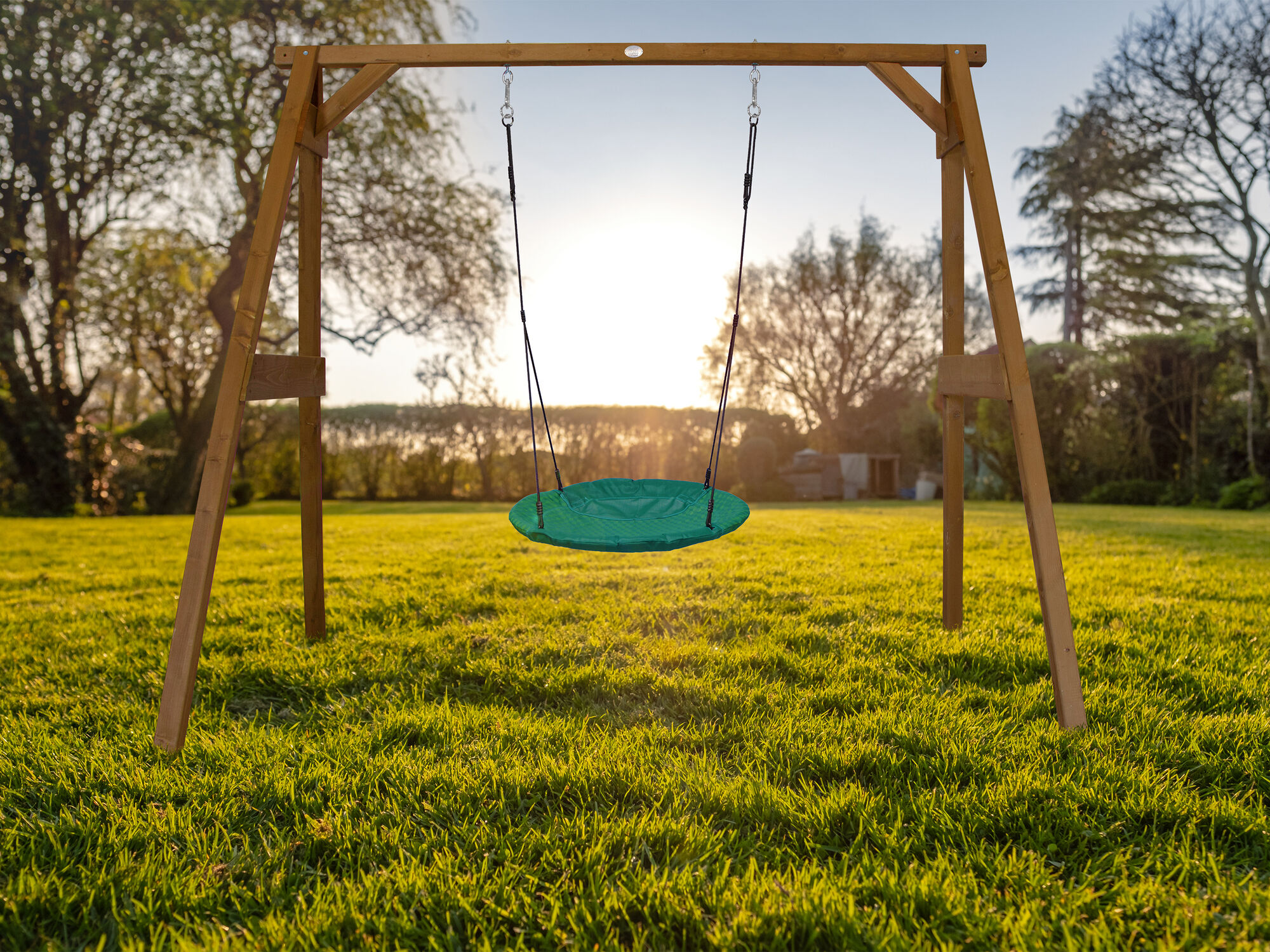 sfeerfoto AXI Summer Nestschommel Bruin