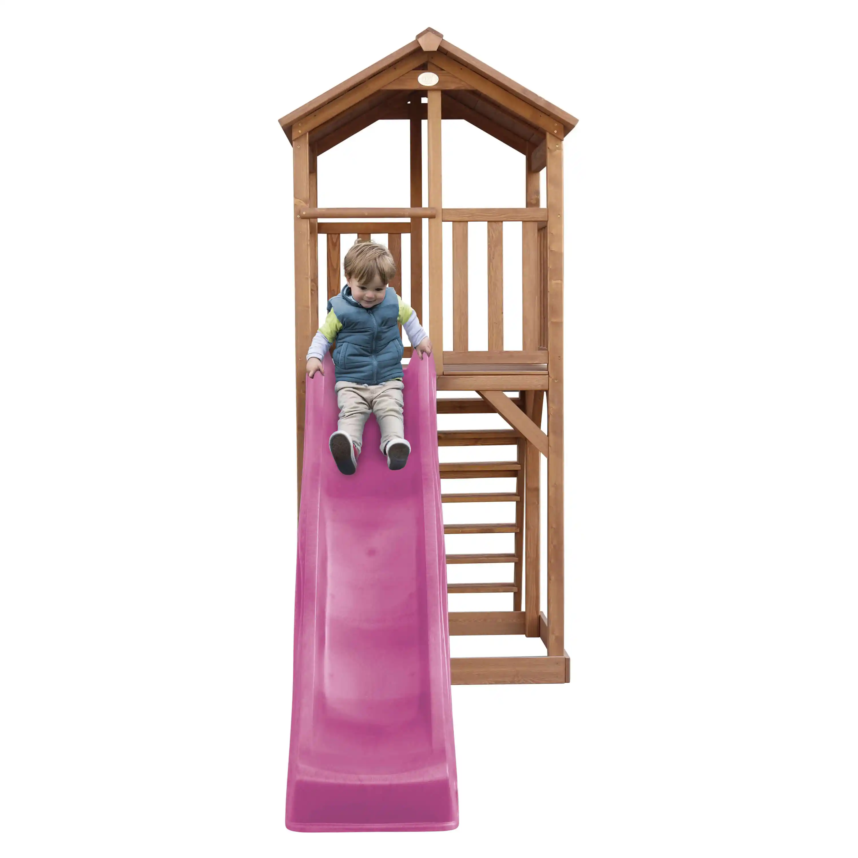 AXI Beach Tower Brown - Purple Slide