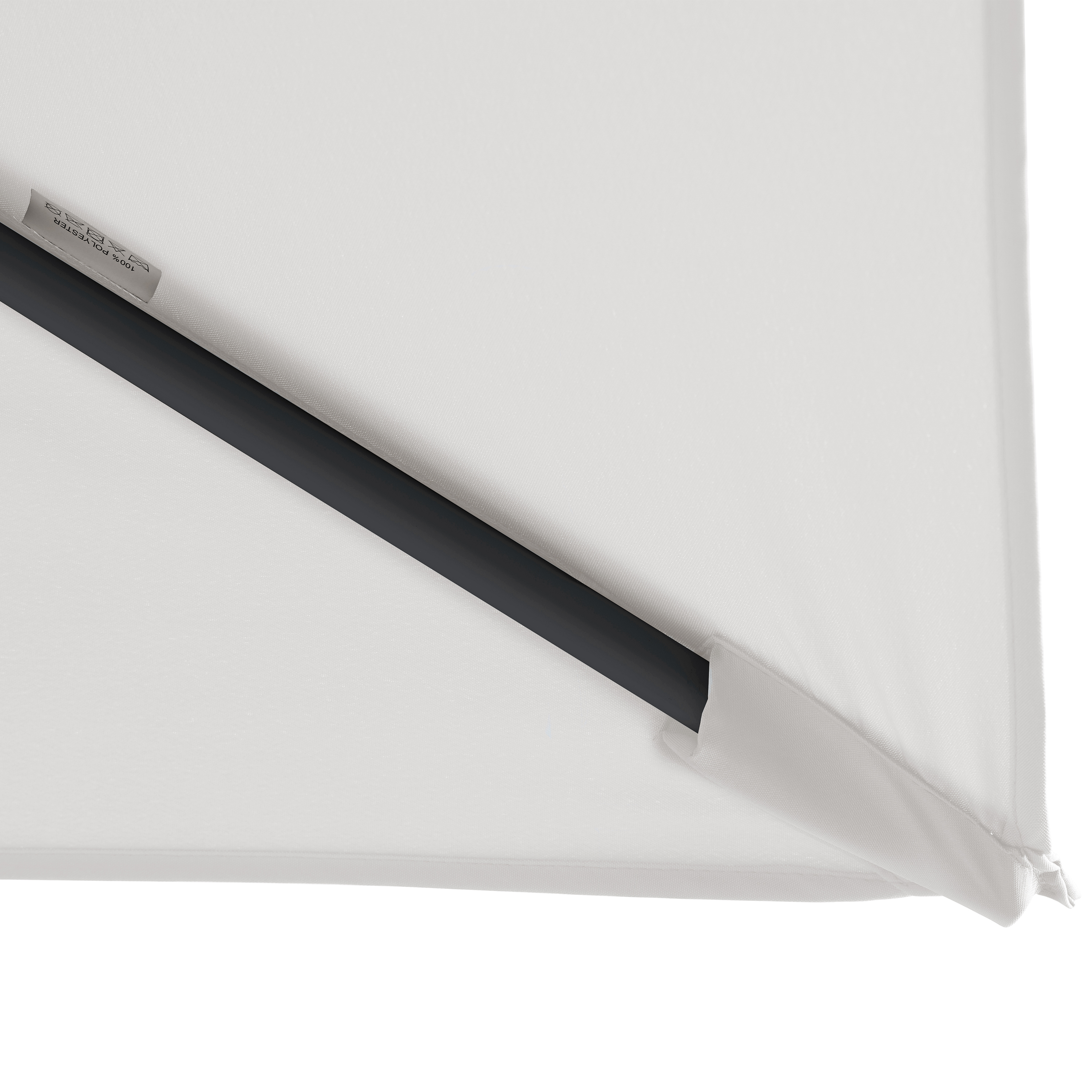 AXI Nima Cantilever Parasol 300x300 cm incl. Parasol Base with Wheels Anthracite/Beige – Complete Set