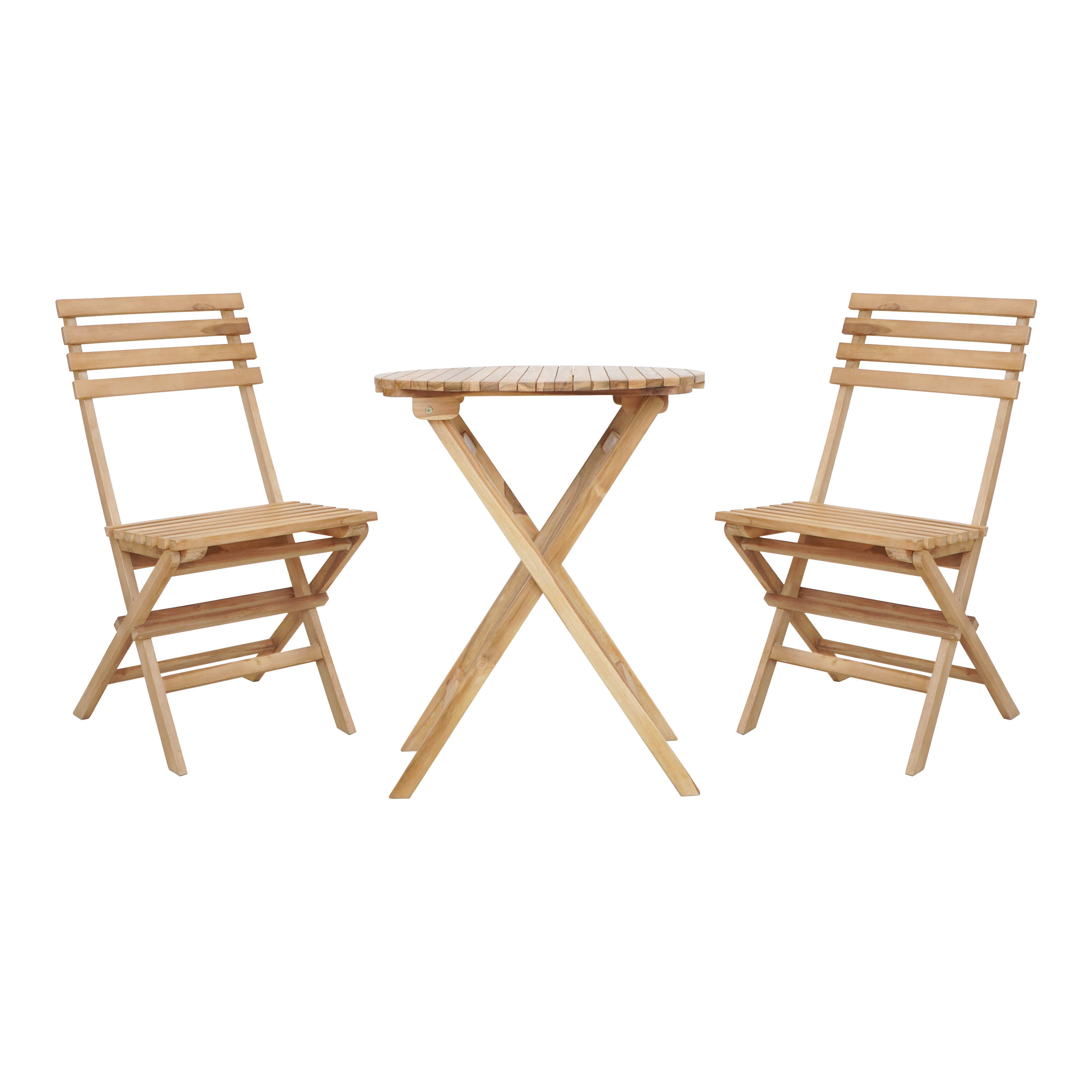 AXI Rae Bistro Set Brown Teak