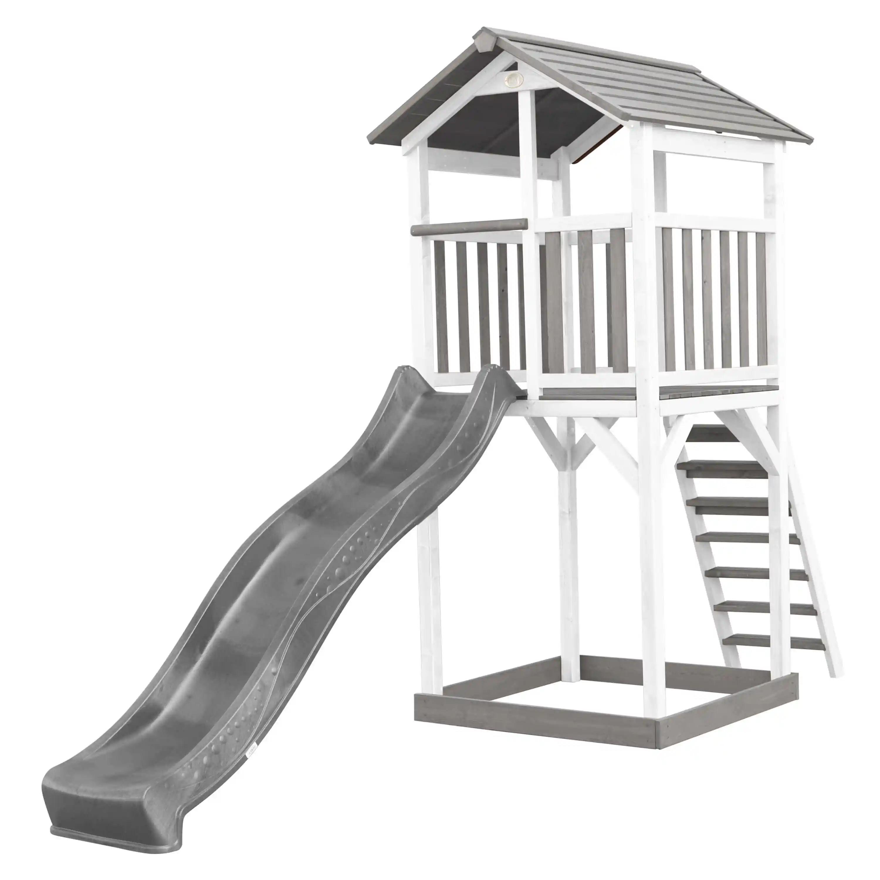 AXI Beach Tower Grey/White - Grey Slide