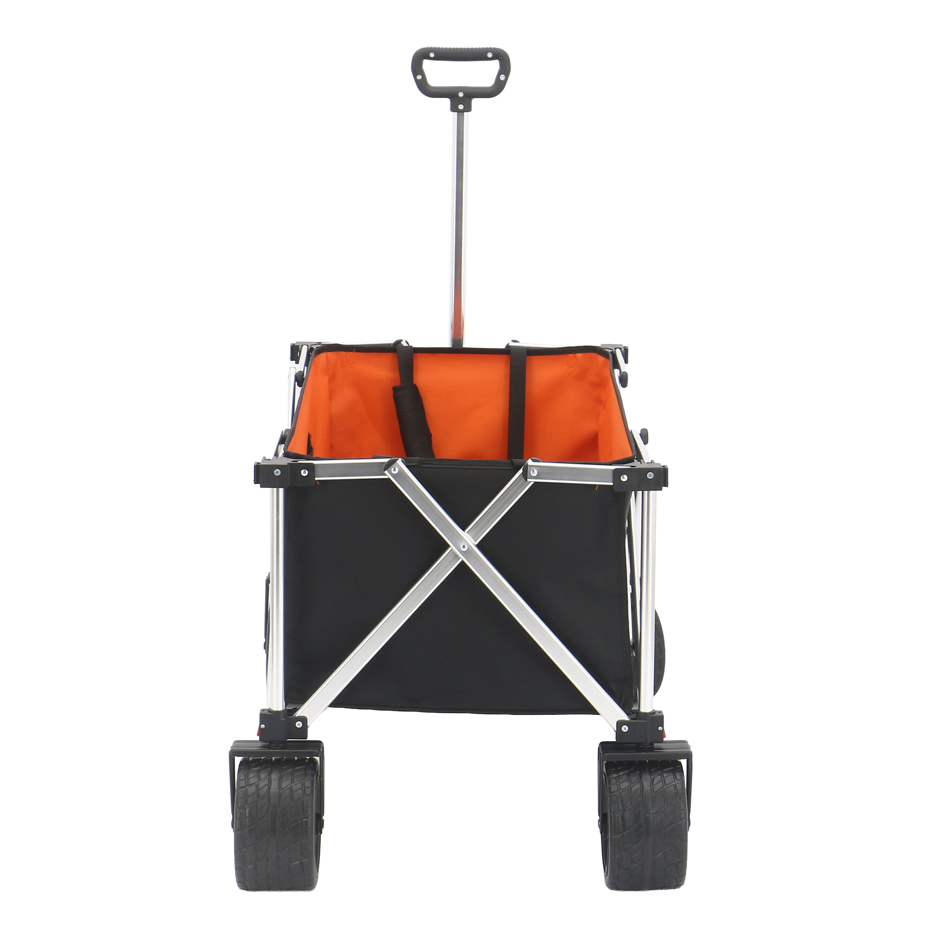 AXI SB151 Foldable Beach Wagon Aluminium - Black/Orange